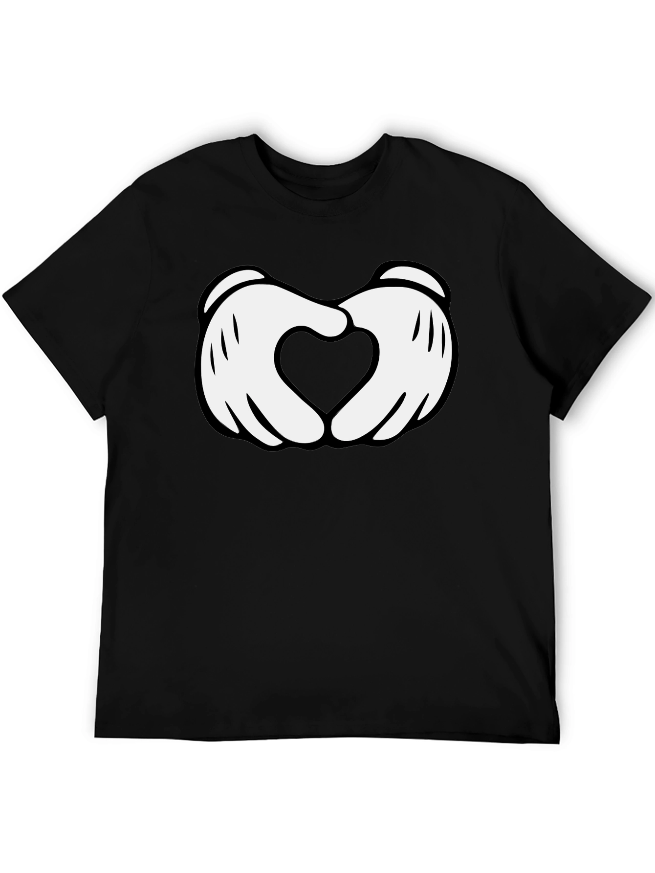 Heart Hands Graphic Tee - Soft Cotton Blend