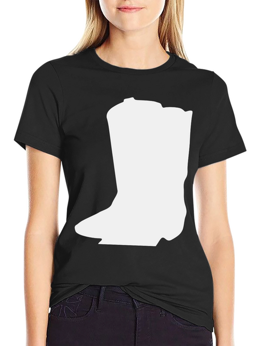Cowboy Boot Graphic Tee - Western Style T-Shirt