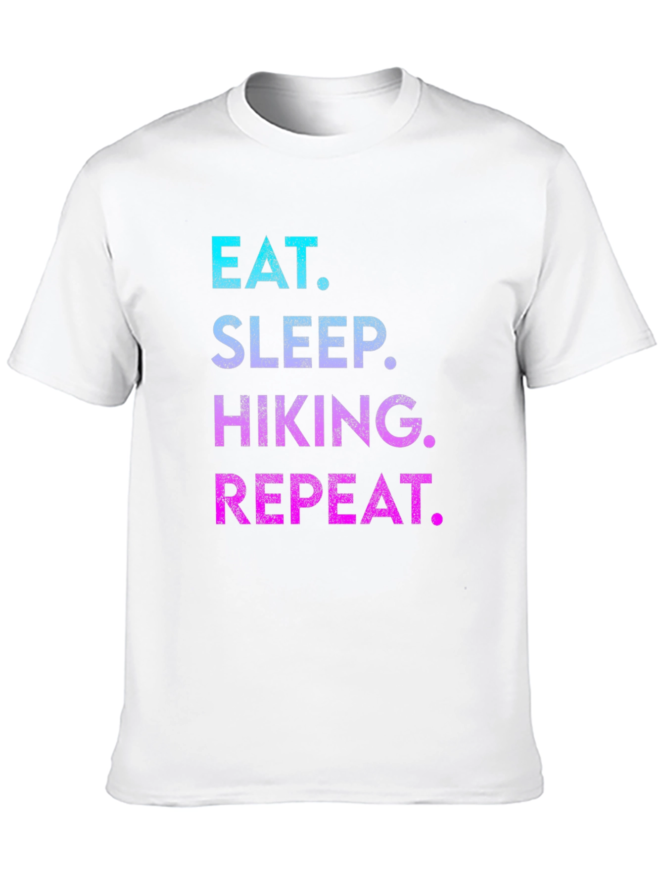 Eat Sleep Hiking Repeat T-Shirt - Black