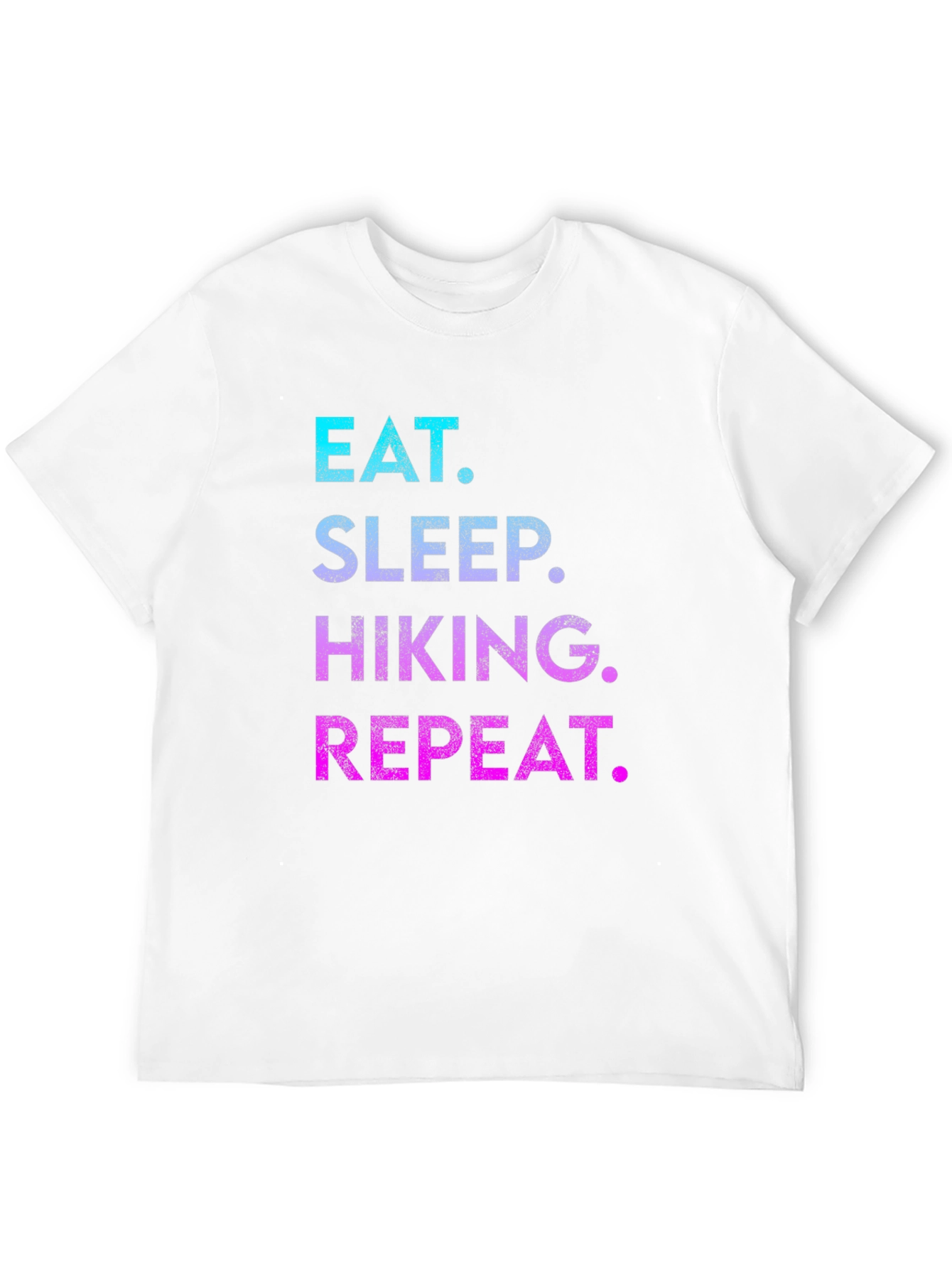 Eat Sleep Hiking Repeat T-Shirt - Black