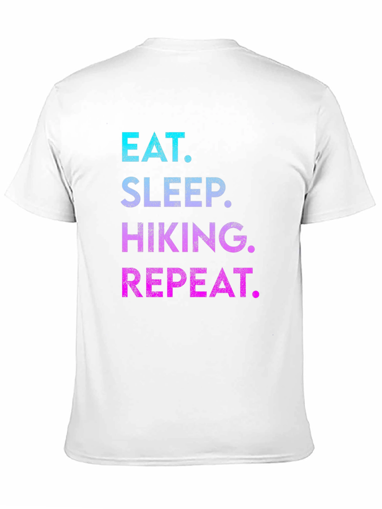 Eat Sleep Hiking Repeat T-Shirt - Black