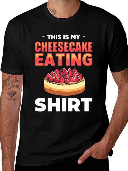 Cheesecake Eating Shirt - Funny Foodie Tee