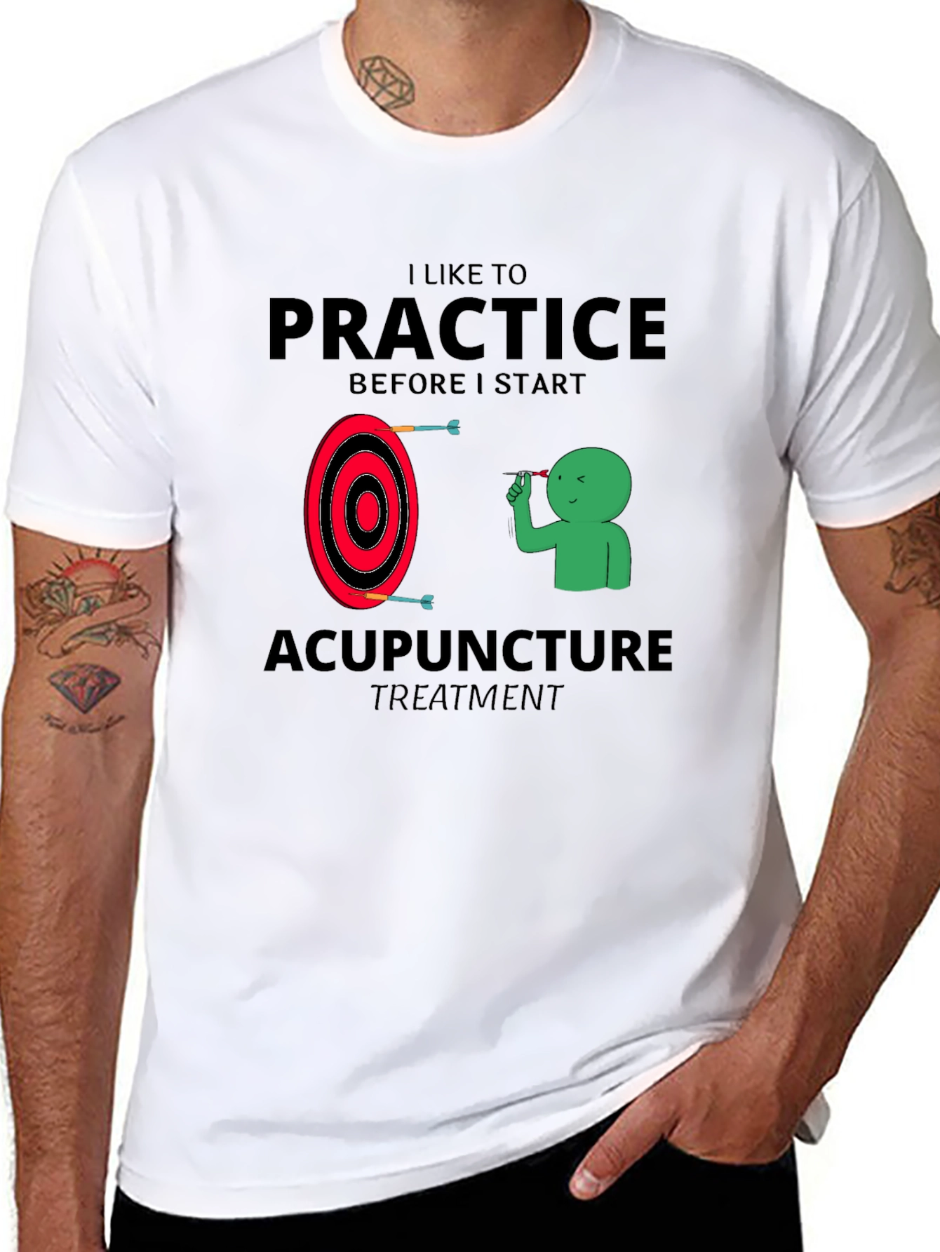 Acupuncture Practice Graphic Tee