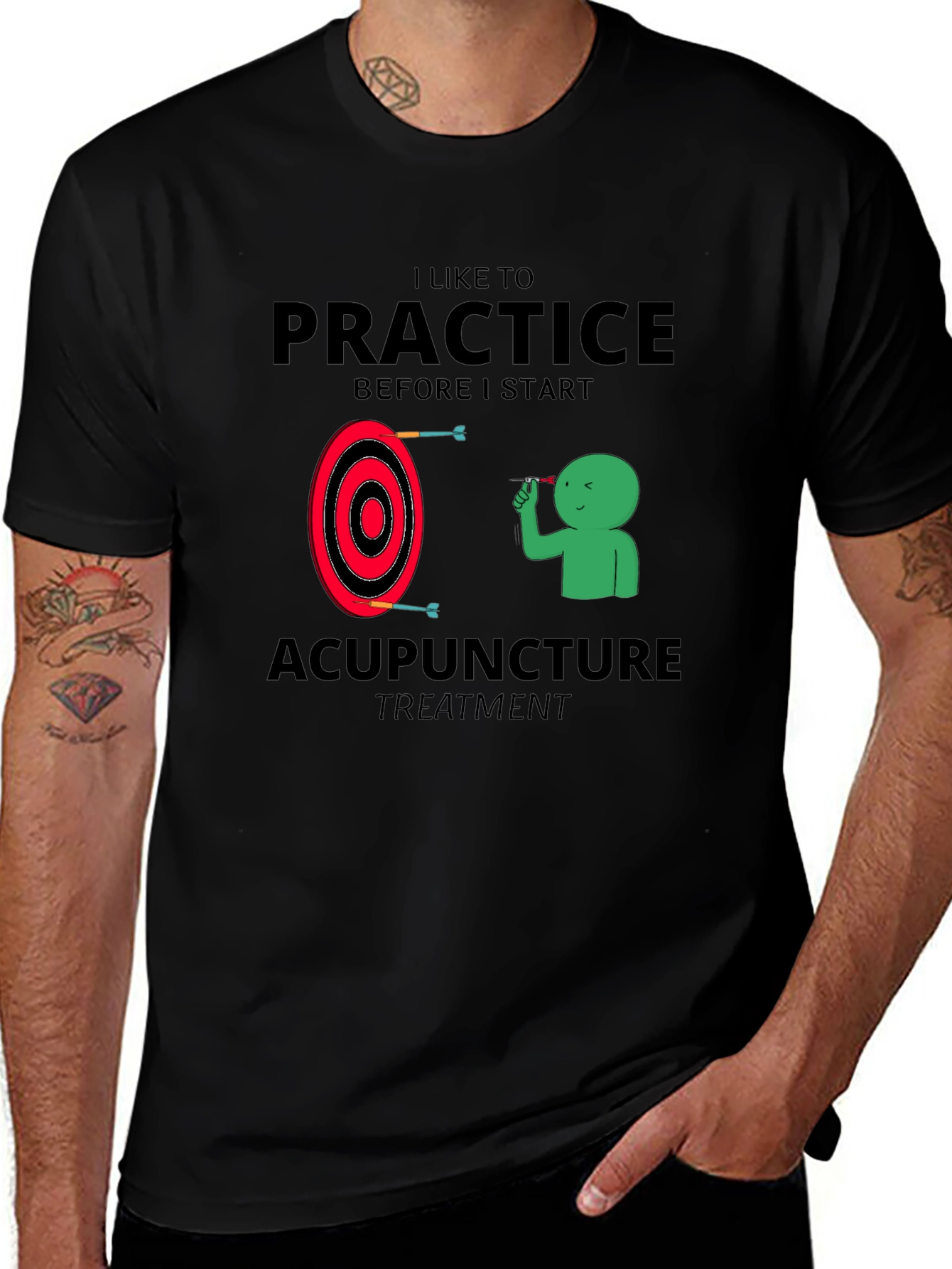 Acupuncture Practice Graphic Tee