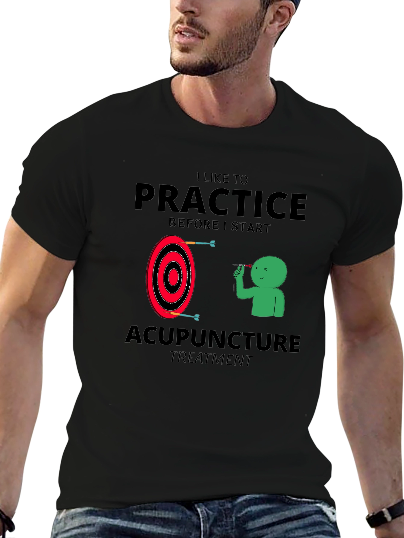 Acupuncture Practice Graphic Tee