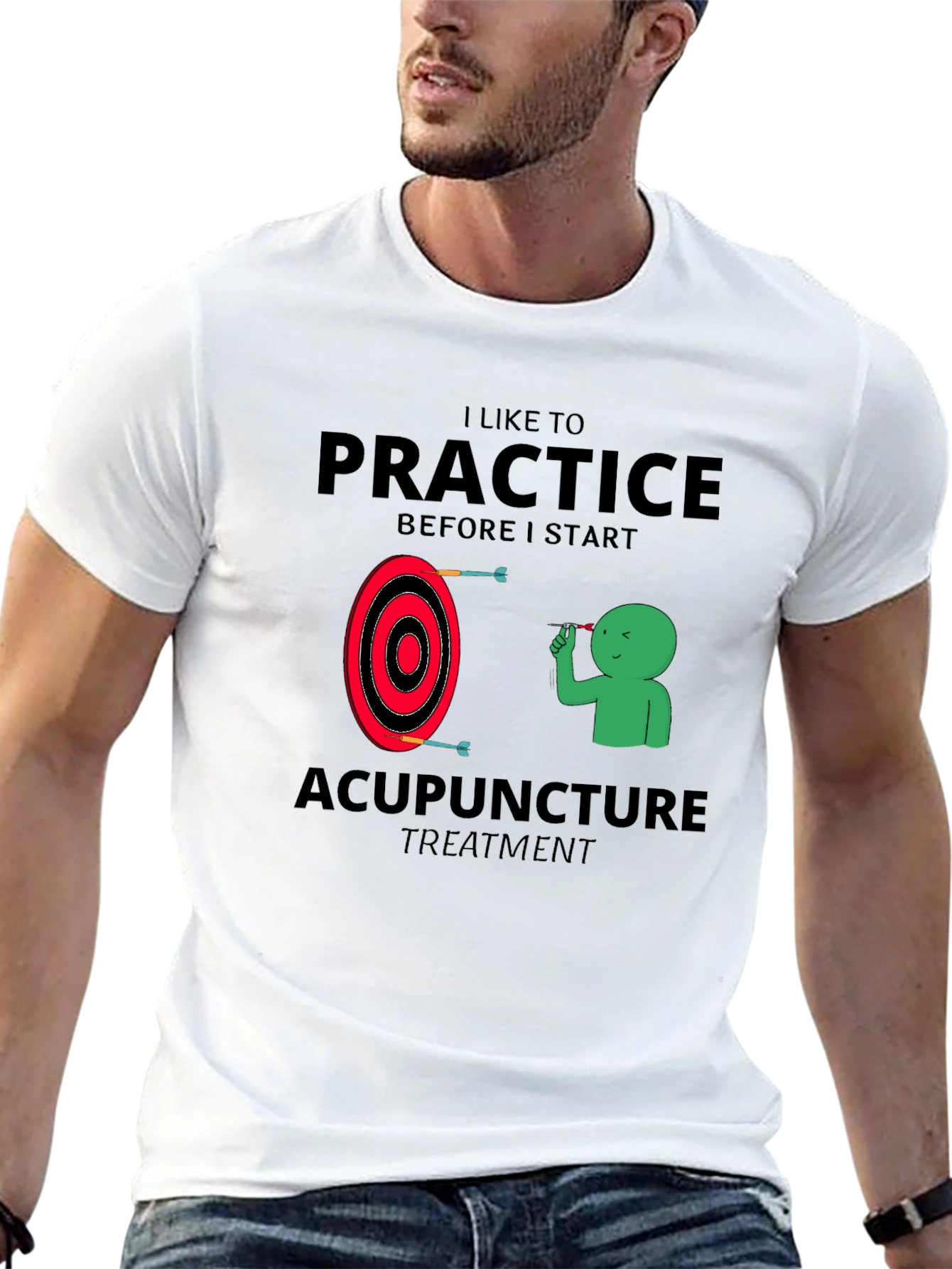 Acupuncture Practice Graphic Tee