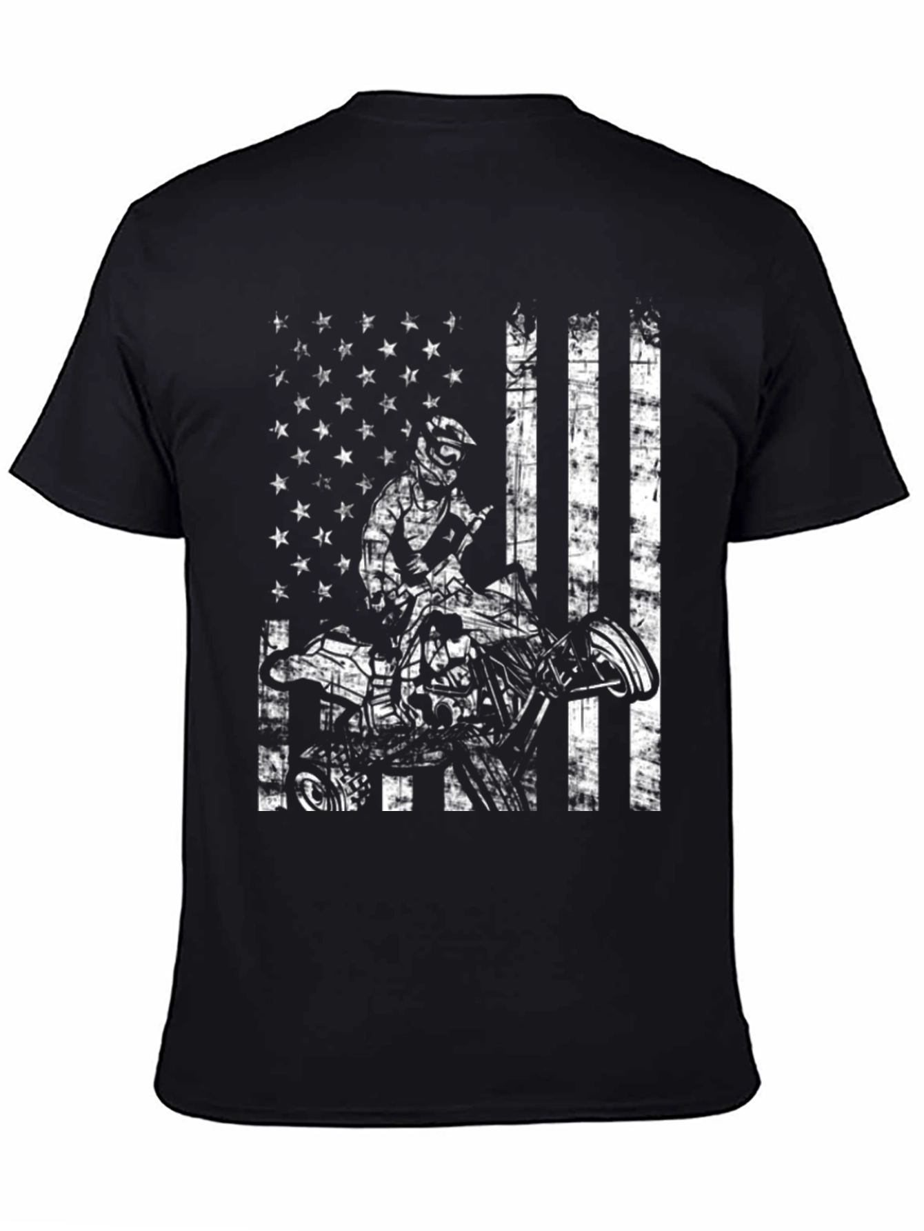 American Flag ATV T-Shirt