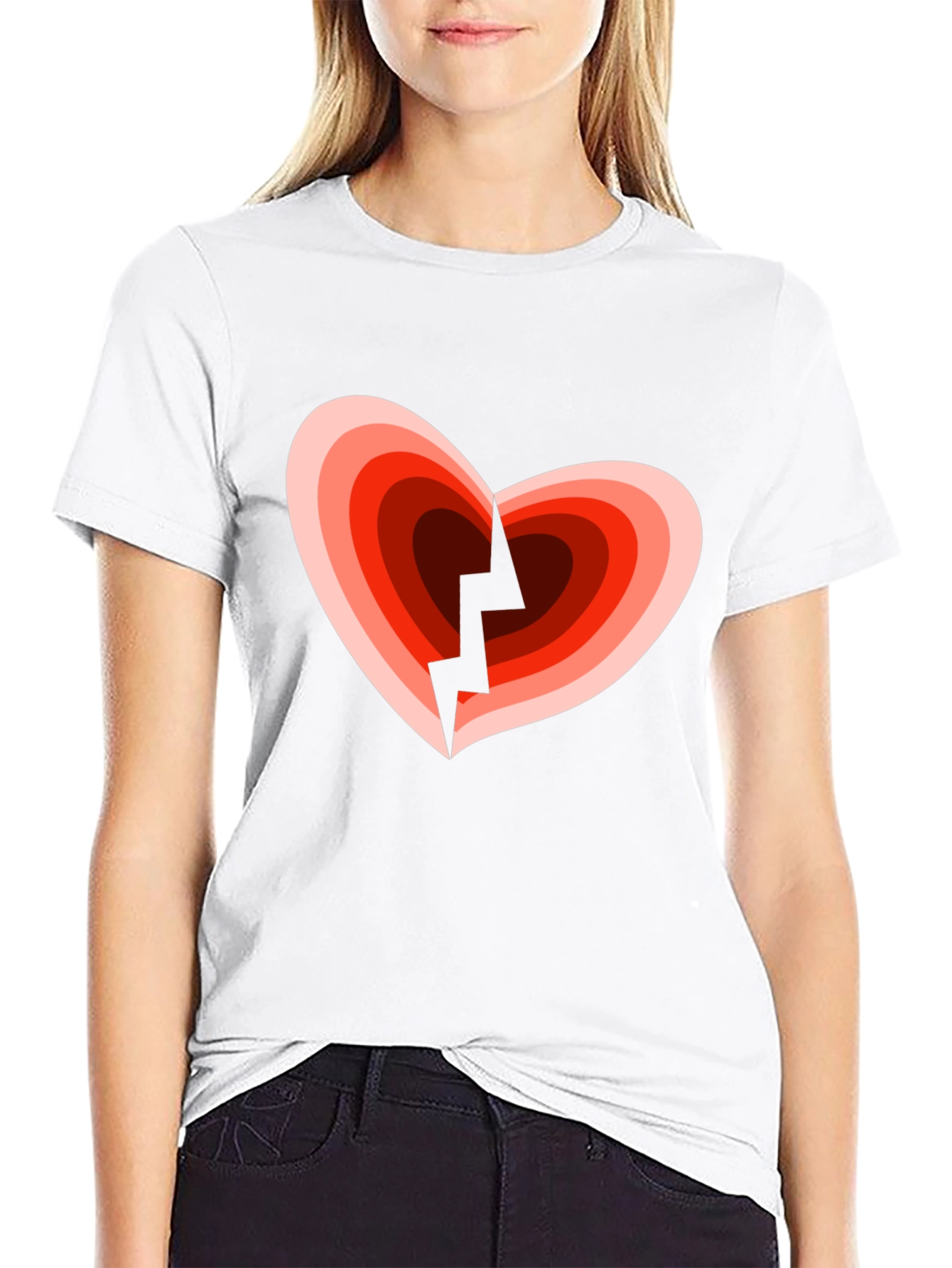 Broken Heart Graphic T-Shirt