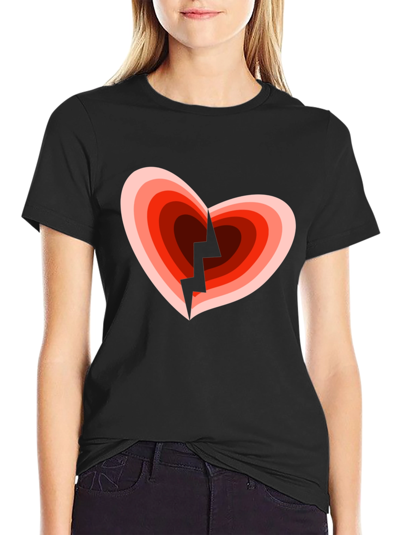 Broken Heart Graphic T-Shirt