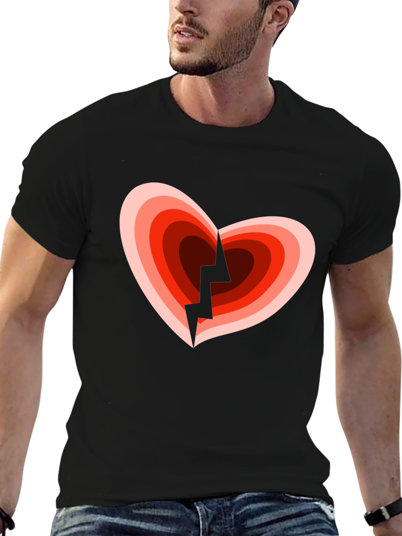 Broken Heart Graphic T-Shirt