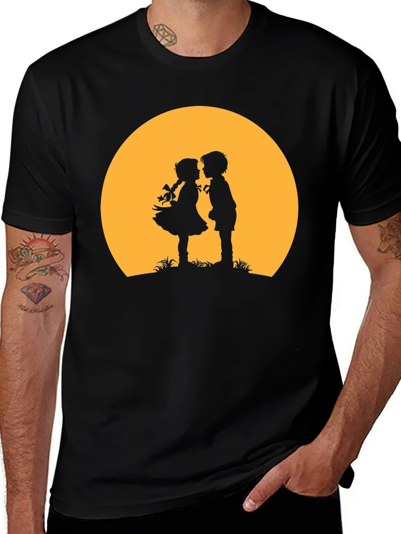 Silhouette Moon T-Shirt