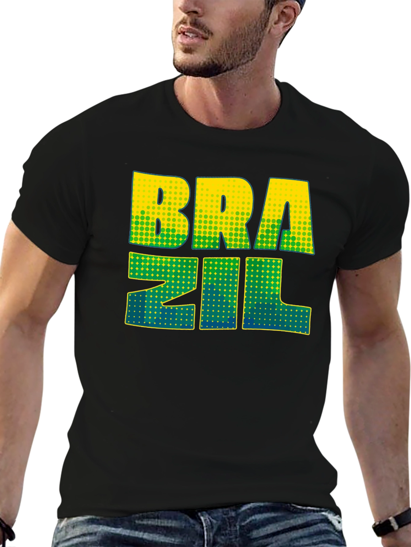Brazil Graphic T-Shirt - Stylish Country Pride Tee