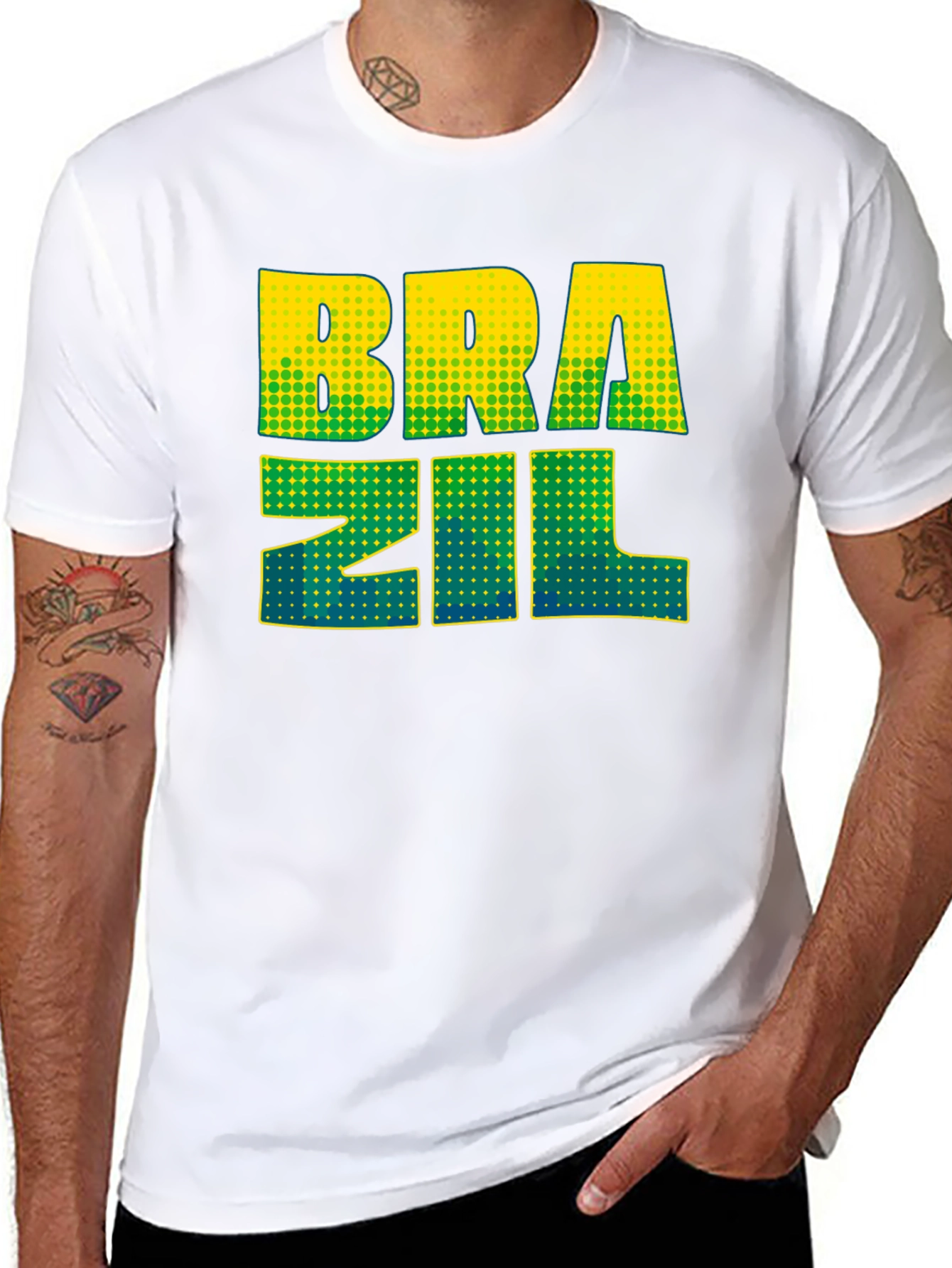 Brazil Graphic T-Shirt - Stylish Country Pride Tee