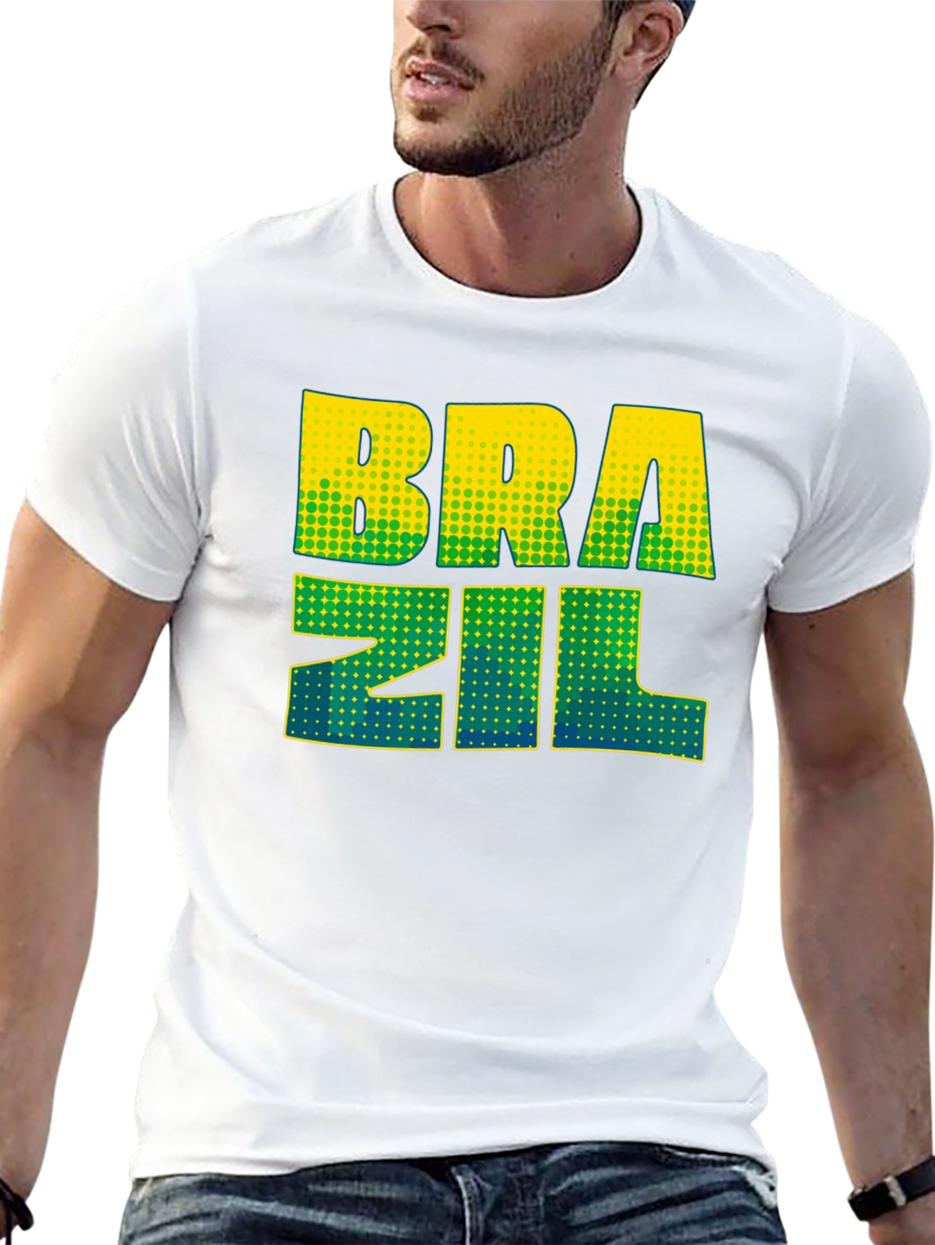 Brazil Graphic T-Shirt - Stylish Country Pride Tee
