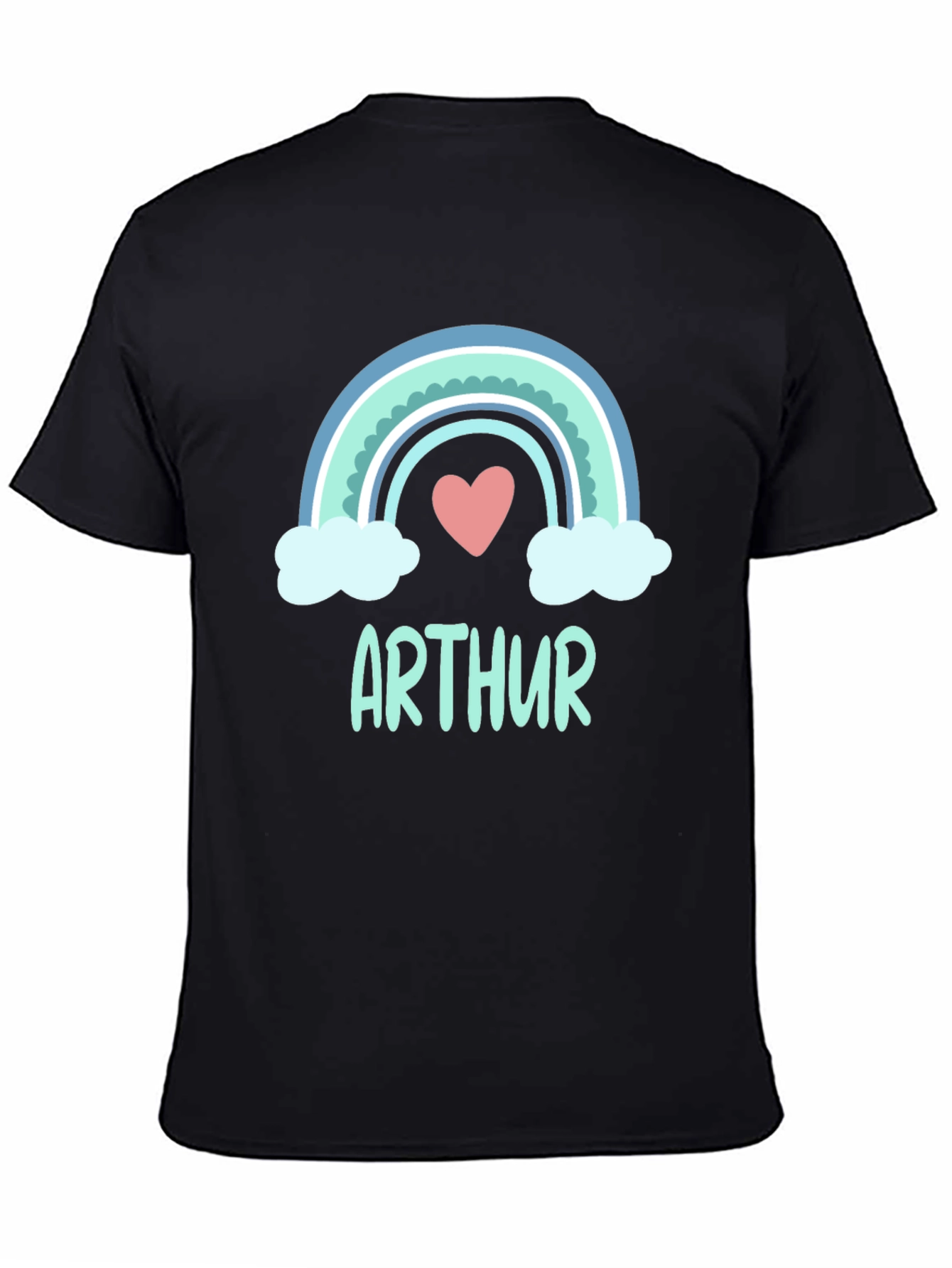 Arthur Rainbow T-Shirt - Personalized Name Tee