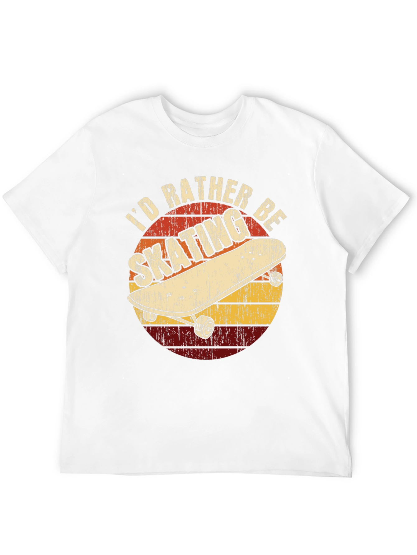 Id Rather Be Skating Graphic Tee