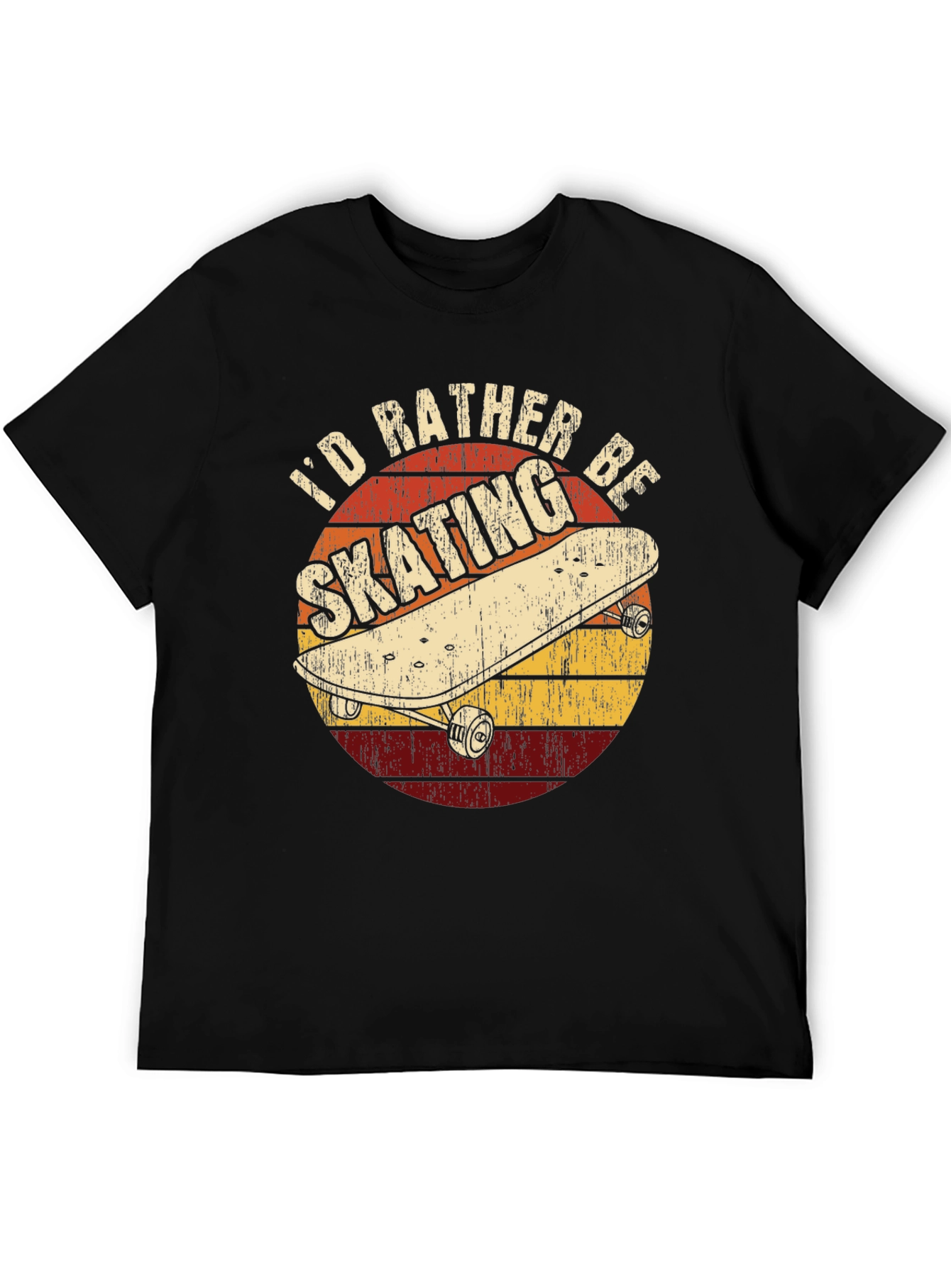Id Rather Be Skating Graphic Tee