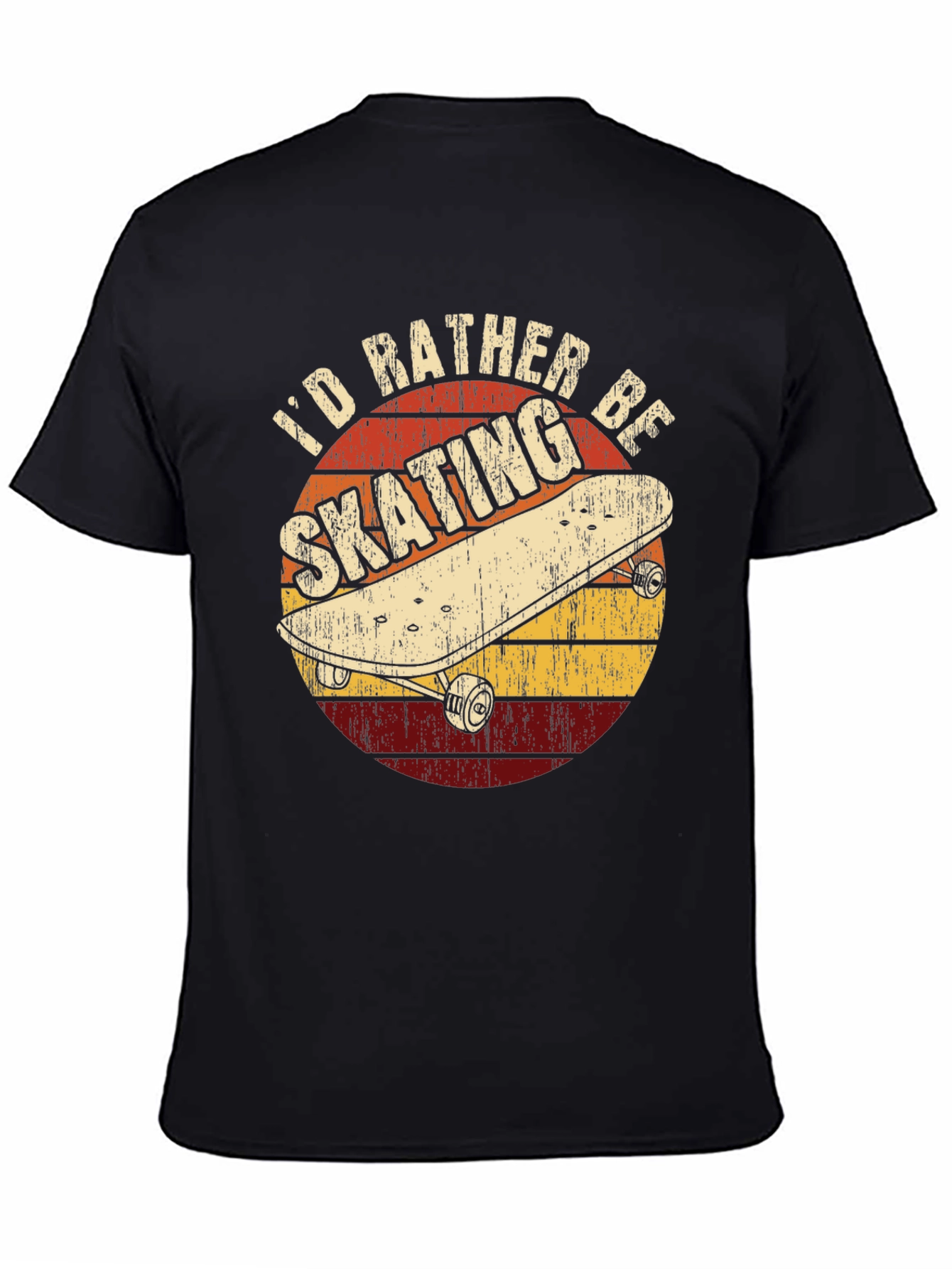 Id Rather Be Skating Graphic Tee