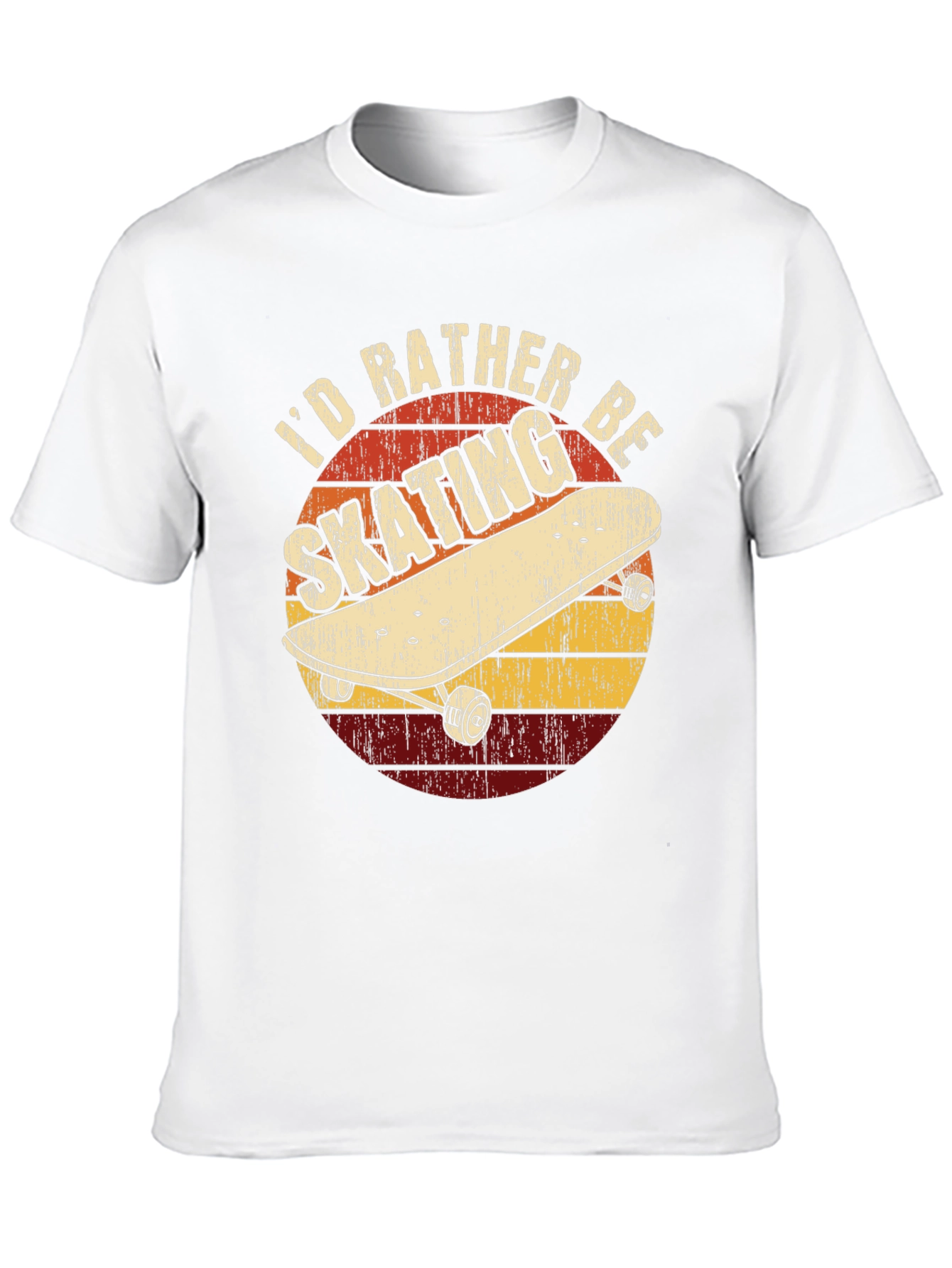 Id Rather Be Skating Graphic Tee