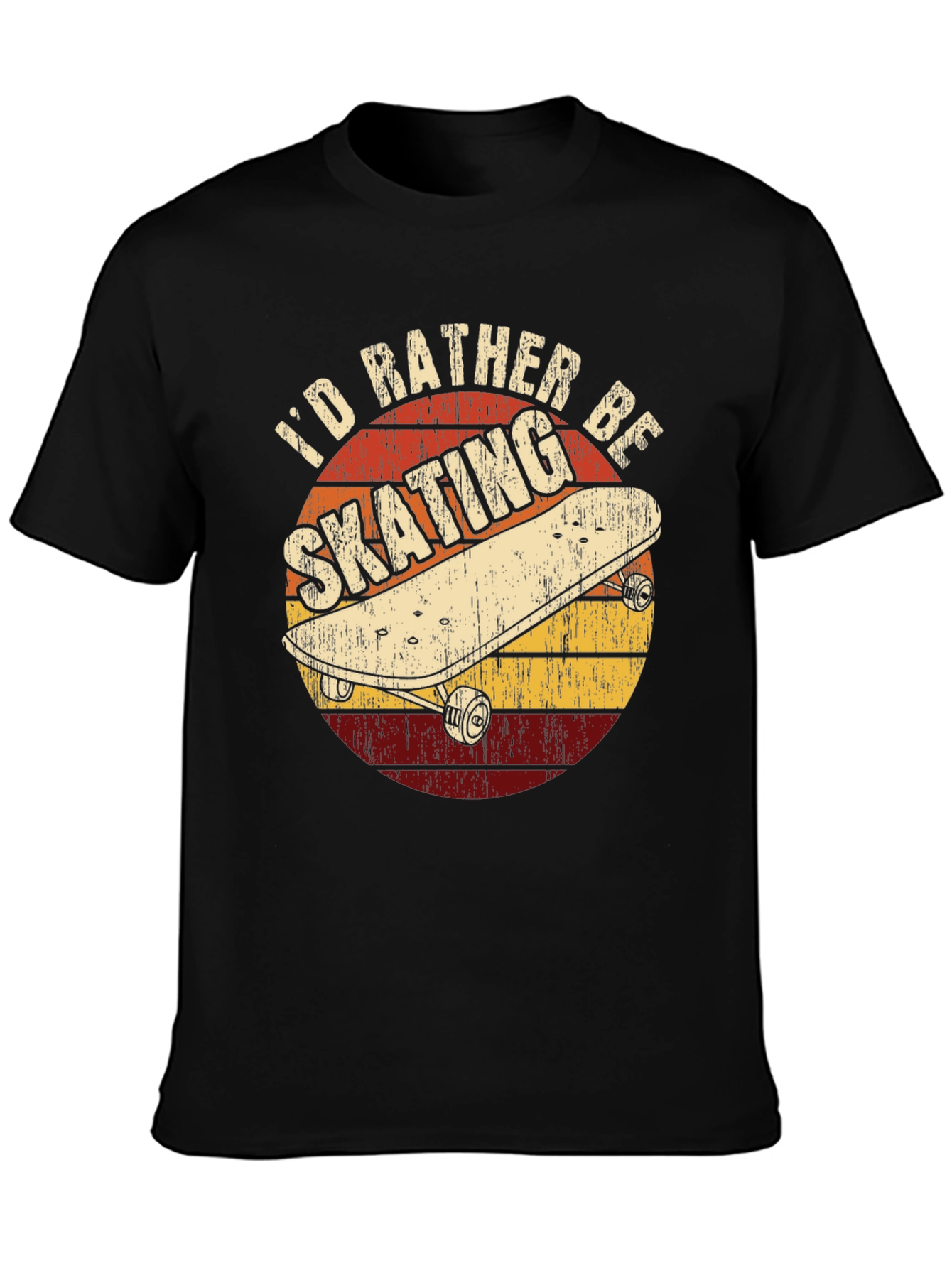 Id Rather Be Skating Graphic Tee
