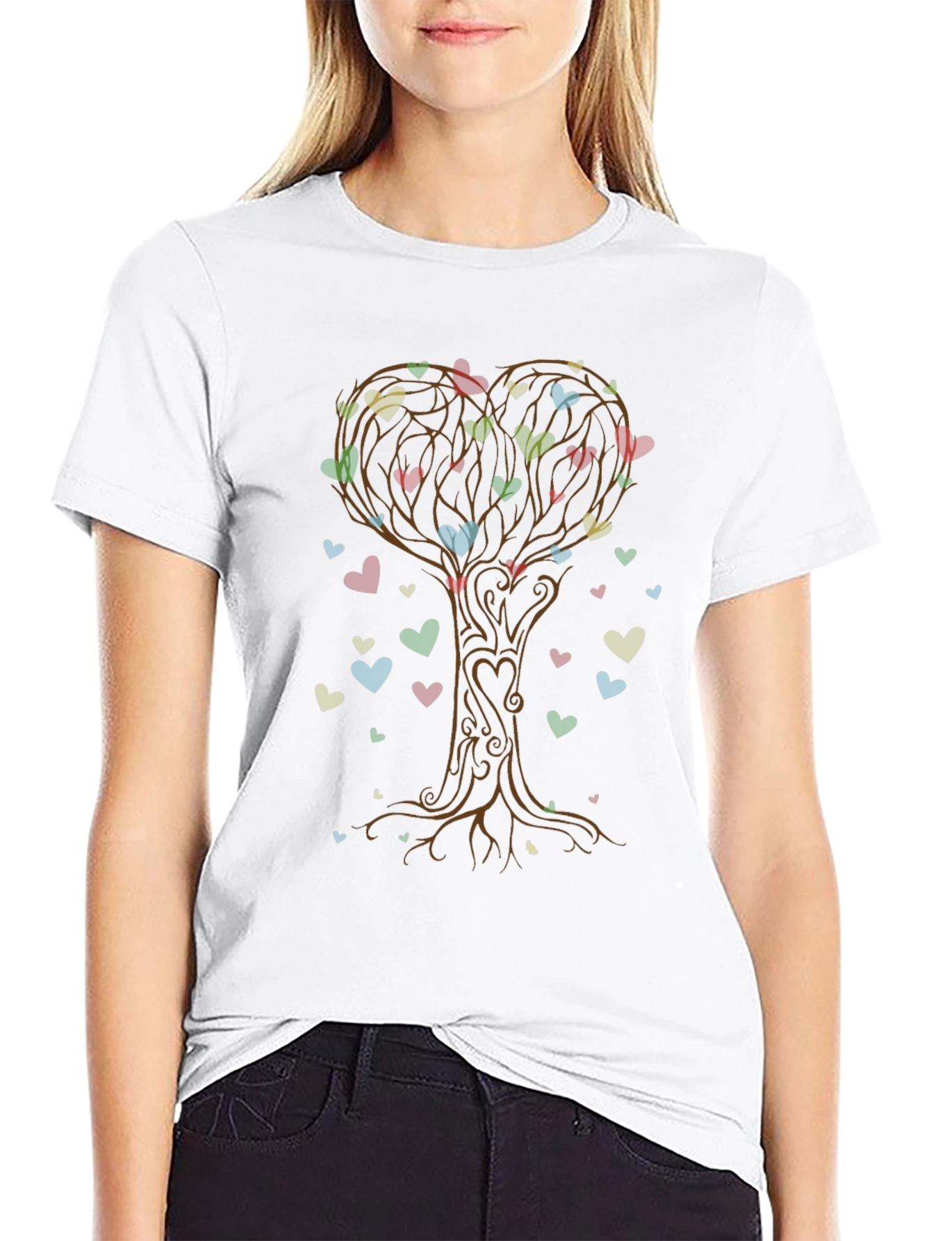 Heart Tree Graphic Tee