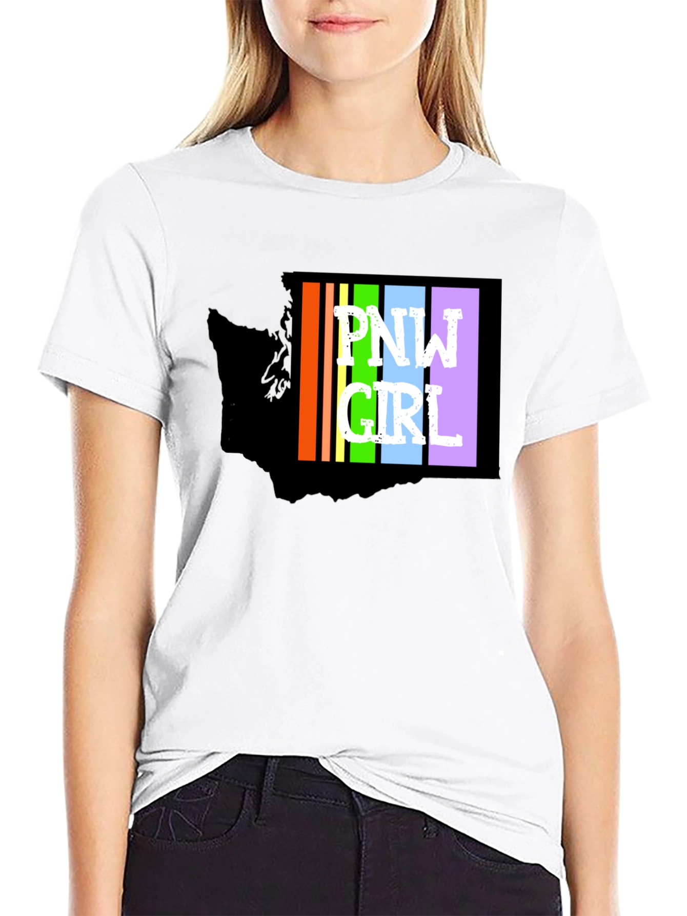 PNW Girl T-Shirt - Pacific Northwest Pride