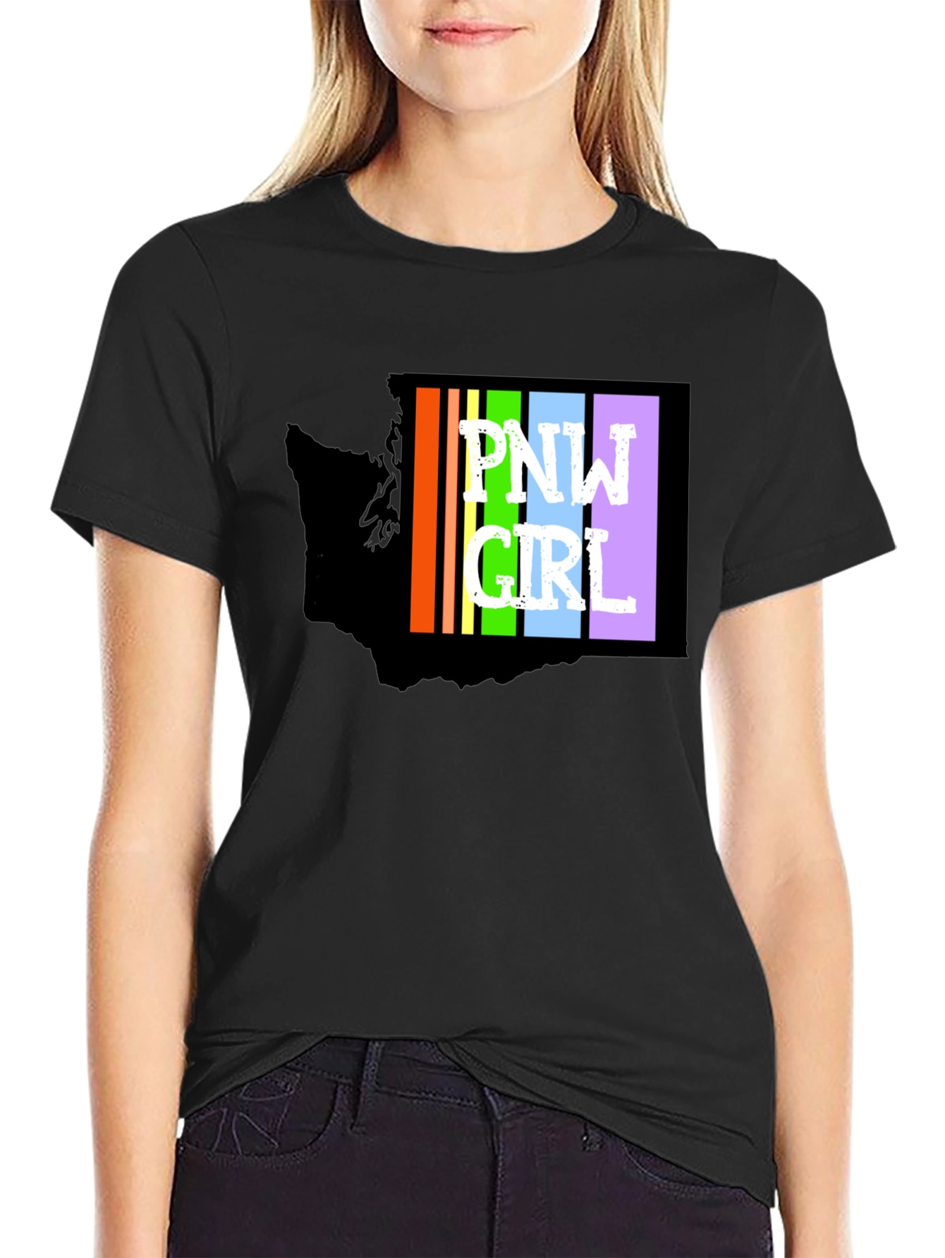 PNW Girl T-Shirt - Pacific Northwest Pride