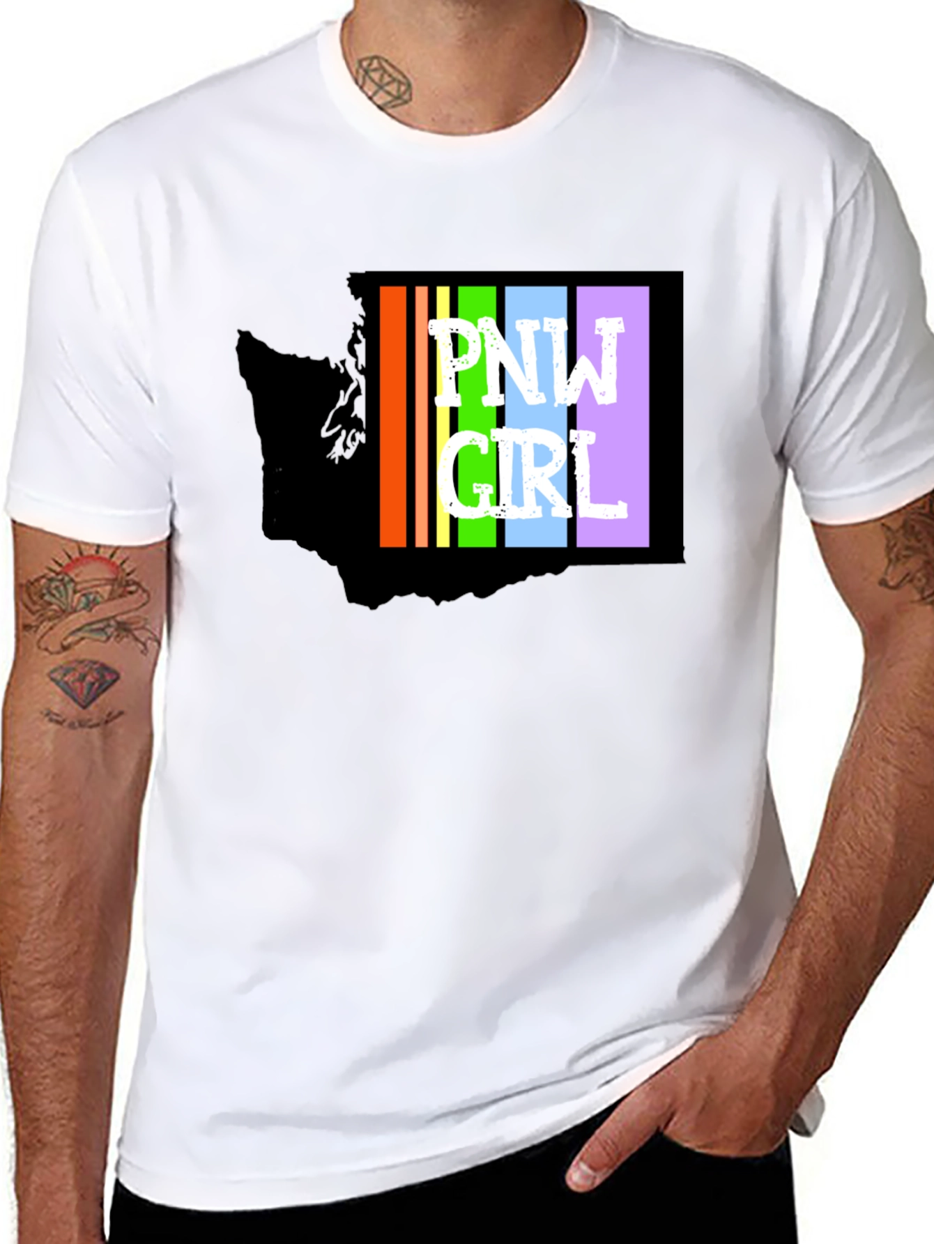 PNW Girl T-Shirt - Pacific Northwest Pride