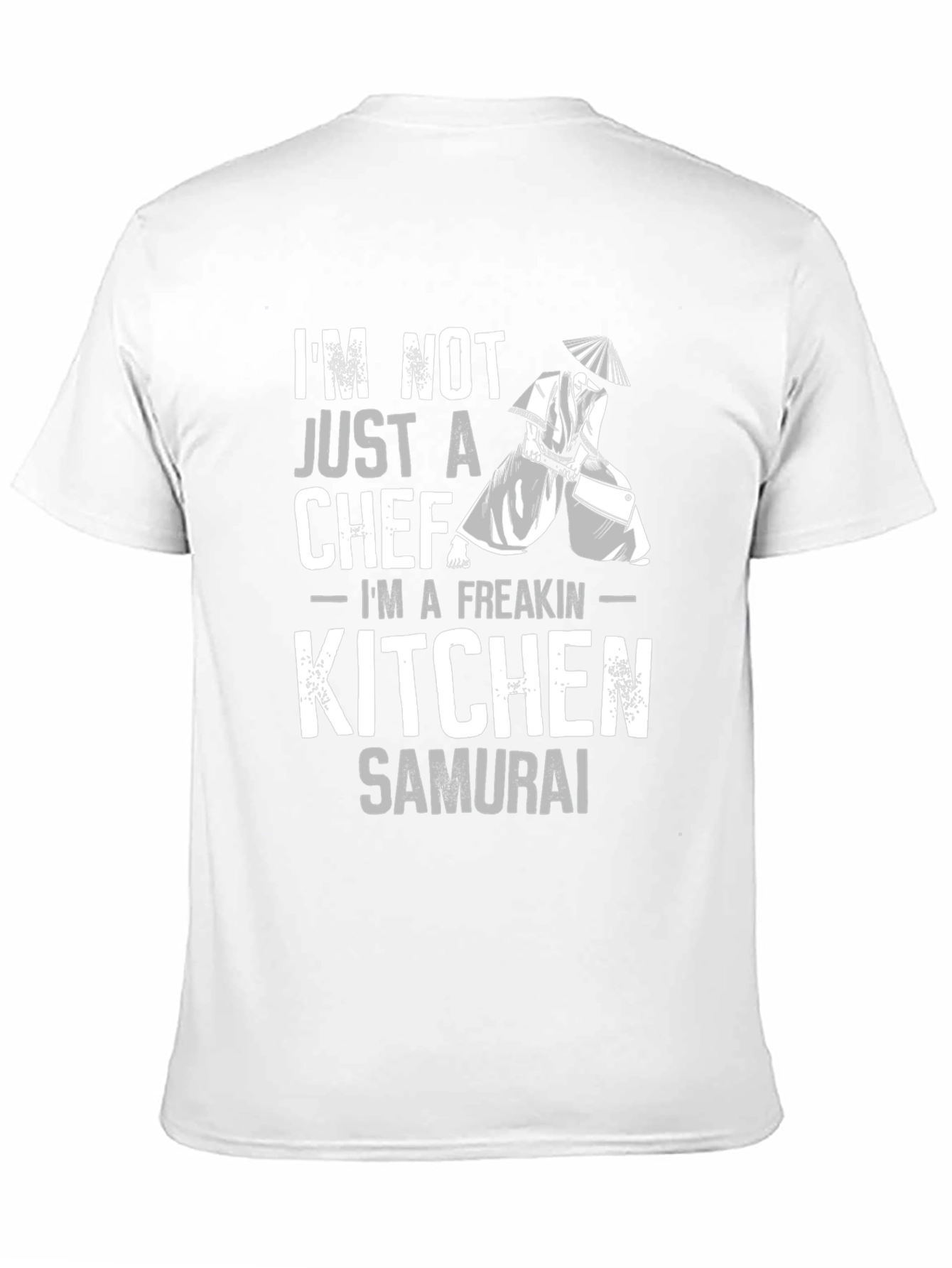 Kitchen Samurai Chef Graphic T-Shirt - Black