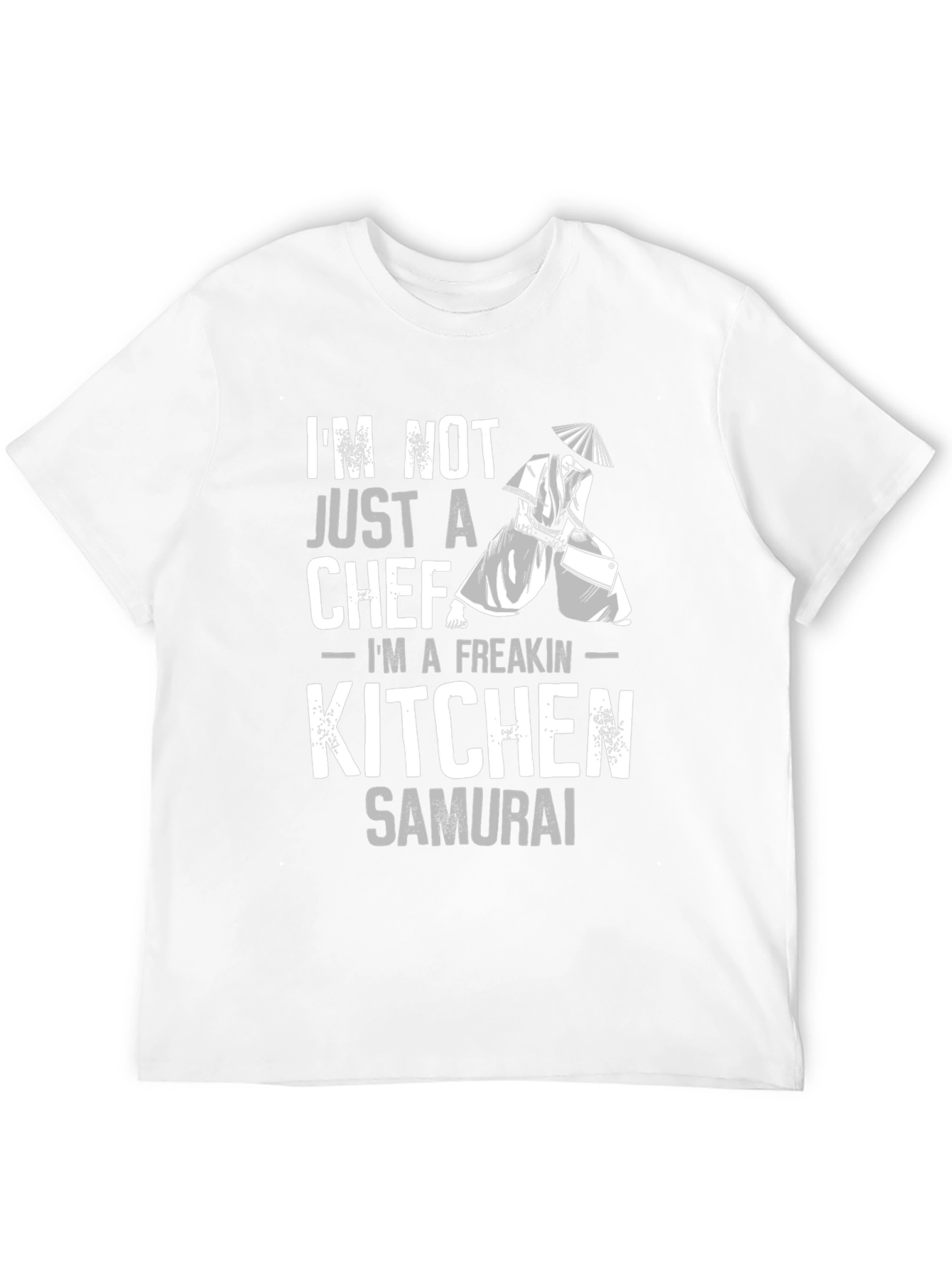 Kitchen Samurai Chef Graphic T-Shirt - Black