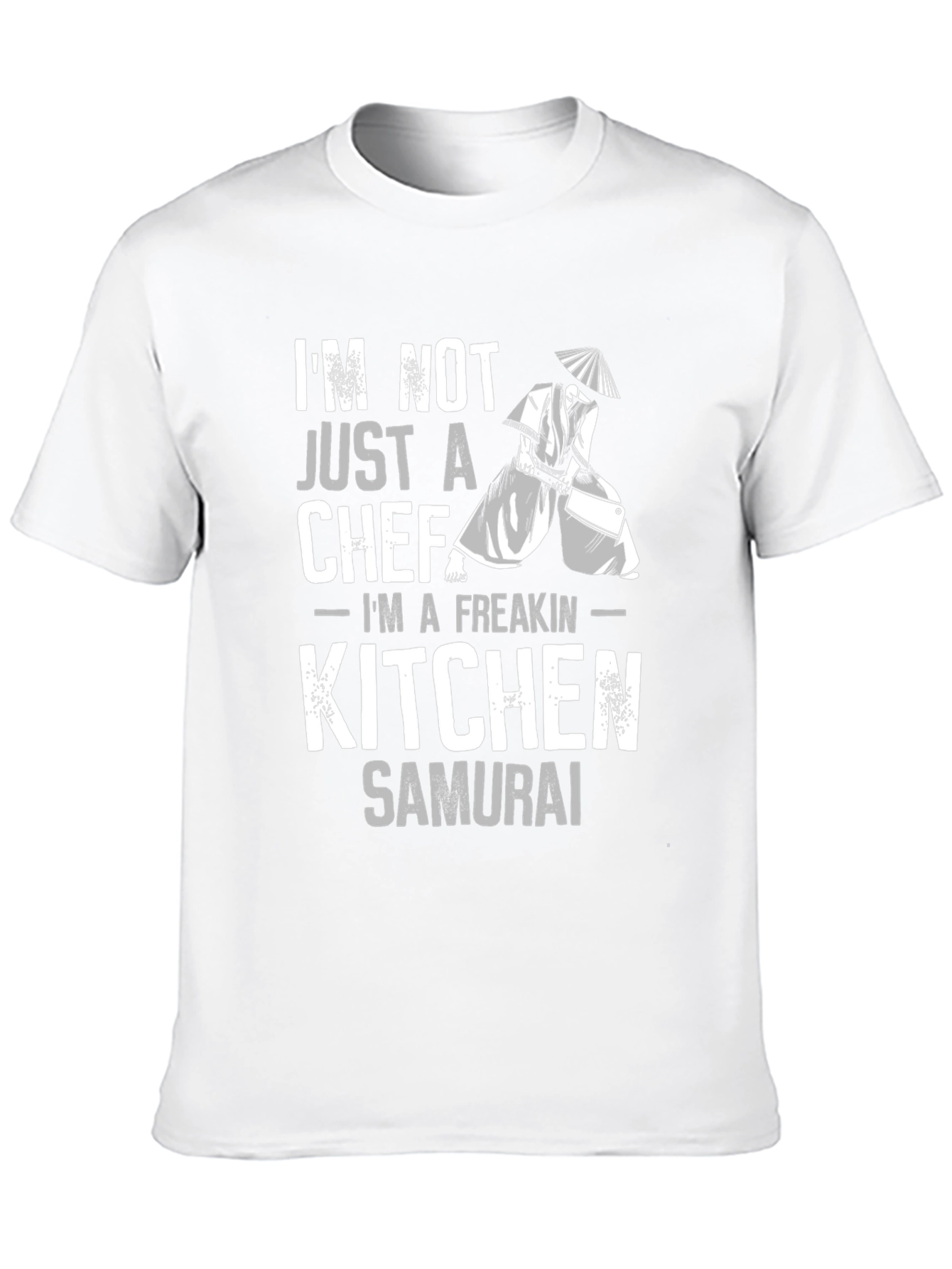 Kitchen Samurai Chef Graphic T-Shirt - Black