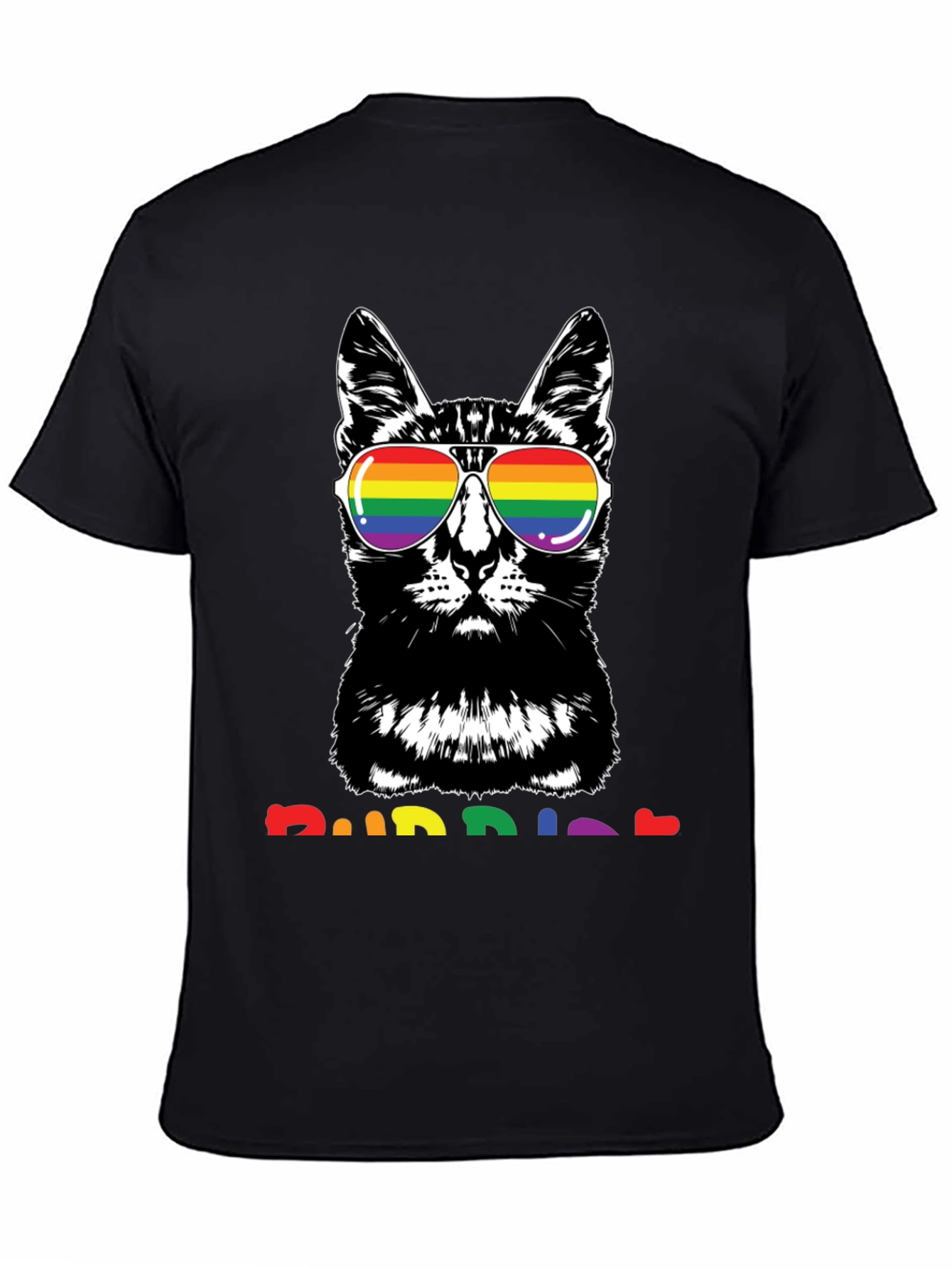 Cool Cat Rainbow T-Shirt