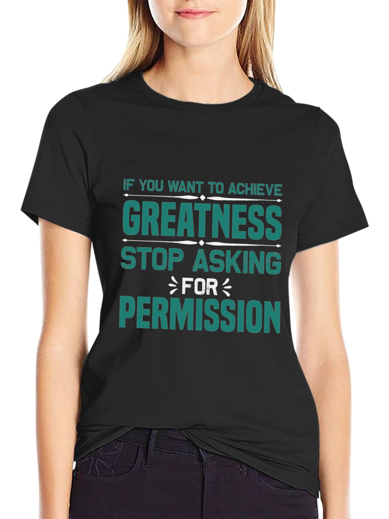Greatness Graphic Tee - Motivational T-Shirt