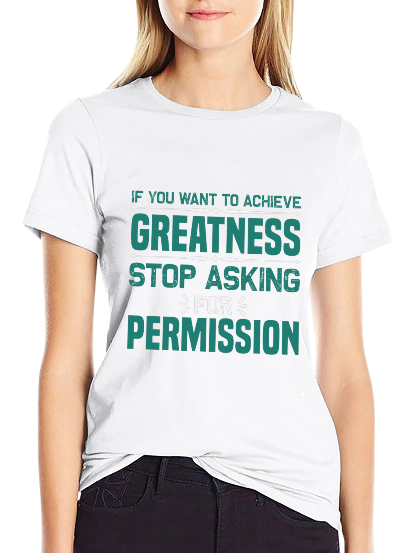 Greatness Graphic Tee - Motivational T-Shirt