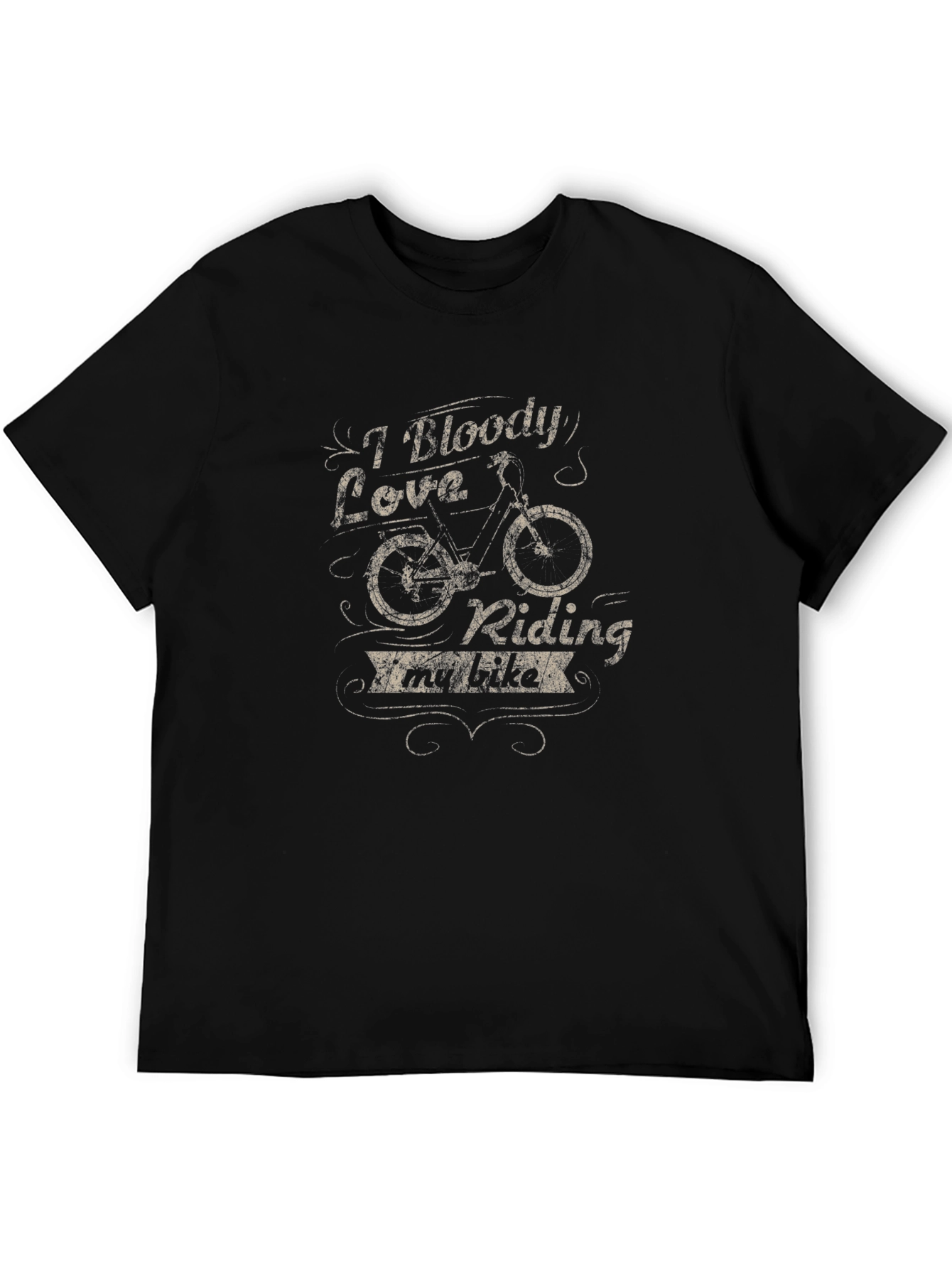 I Bloody Love Riding My Bike - Graphic T-Shirt