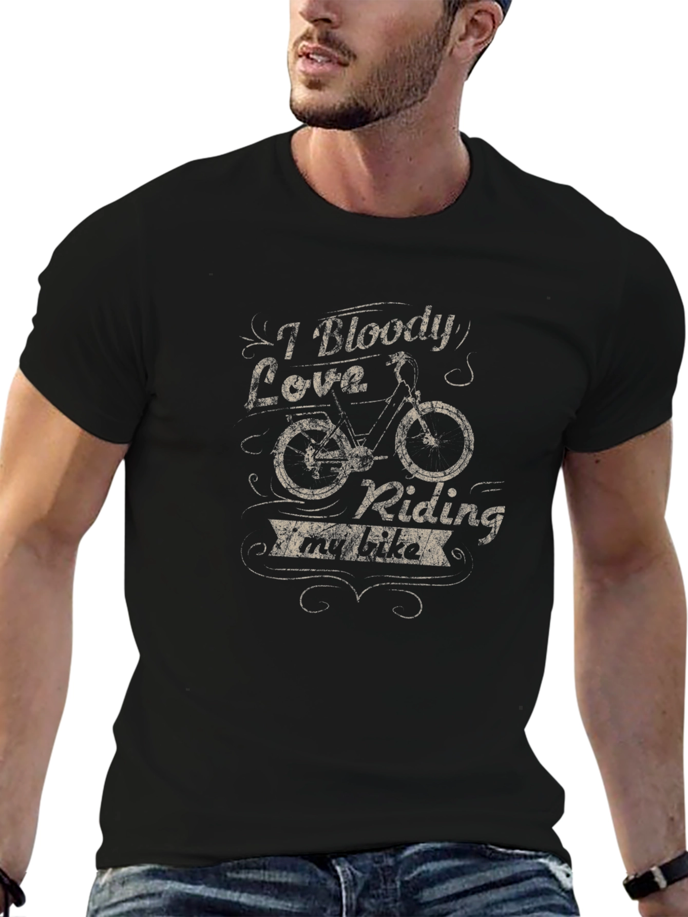 I Bloody Love Riding My Bike - Graphic T-Shirt