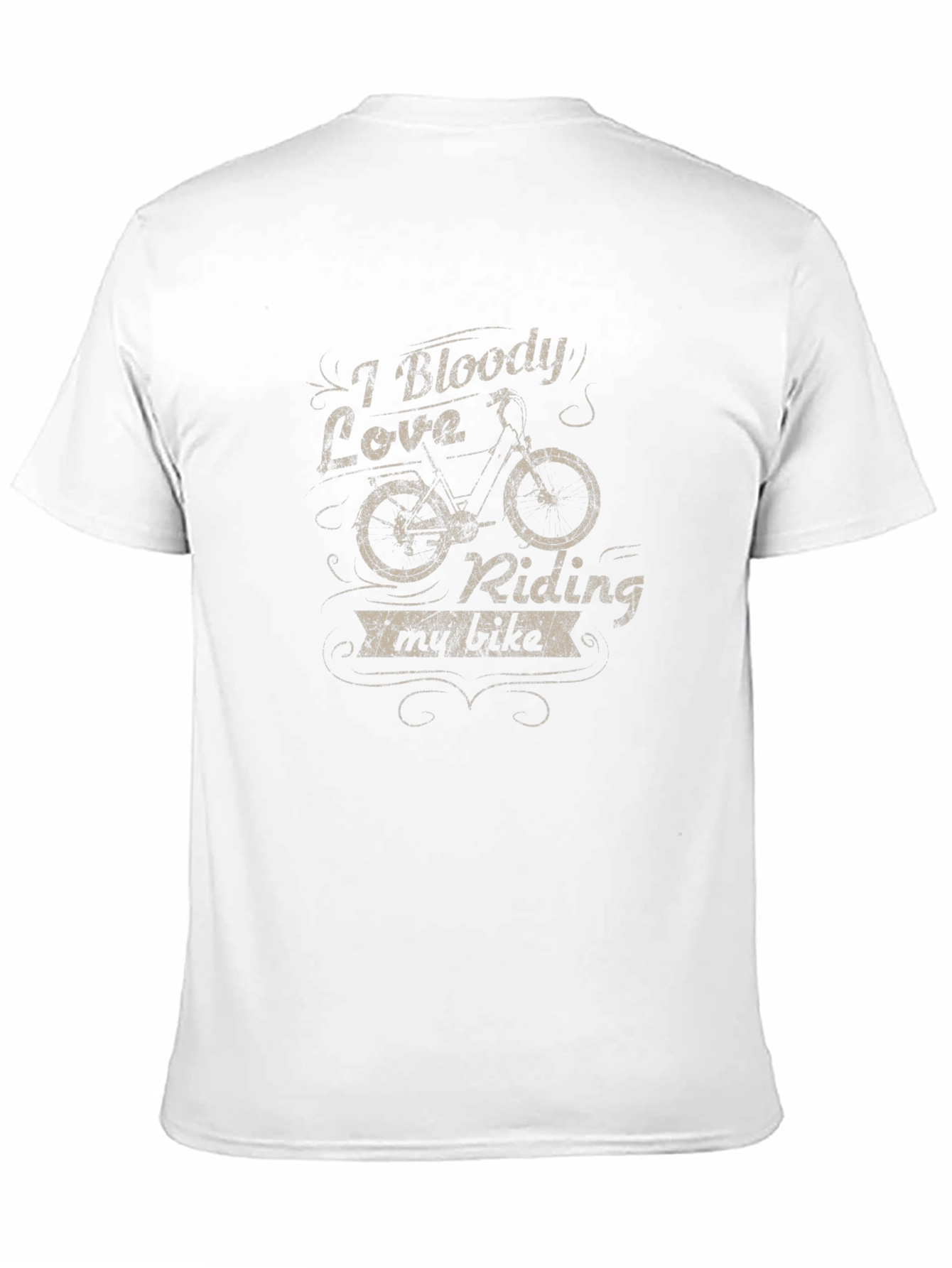 I Bloody Love Riding My Bike - Graphic T-Shirt