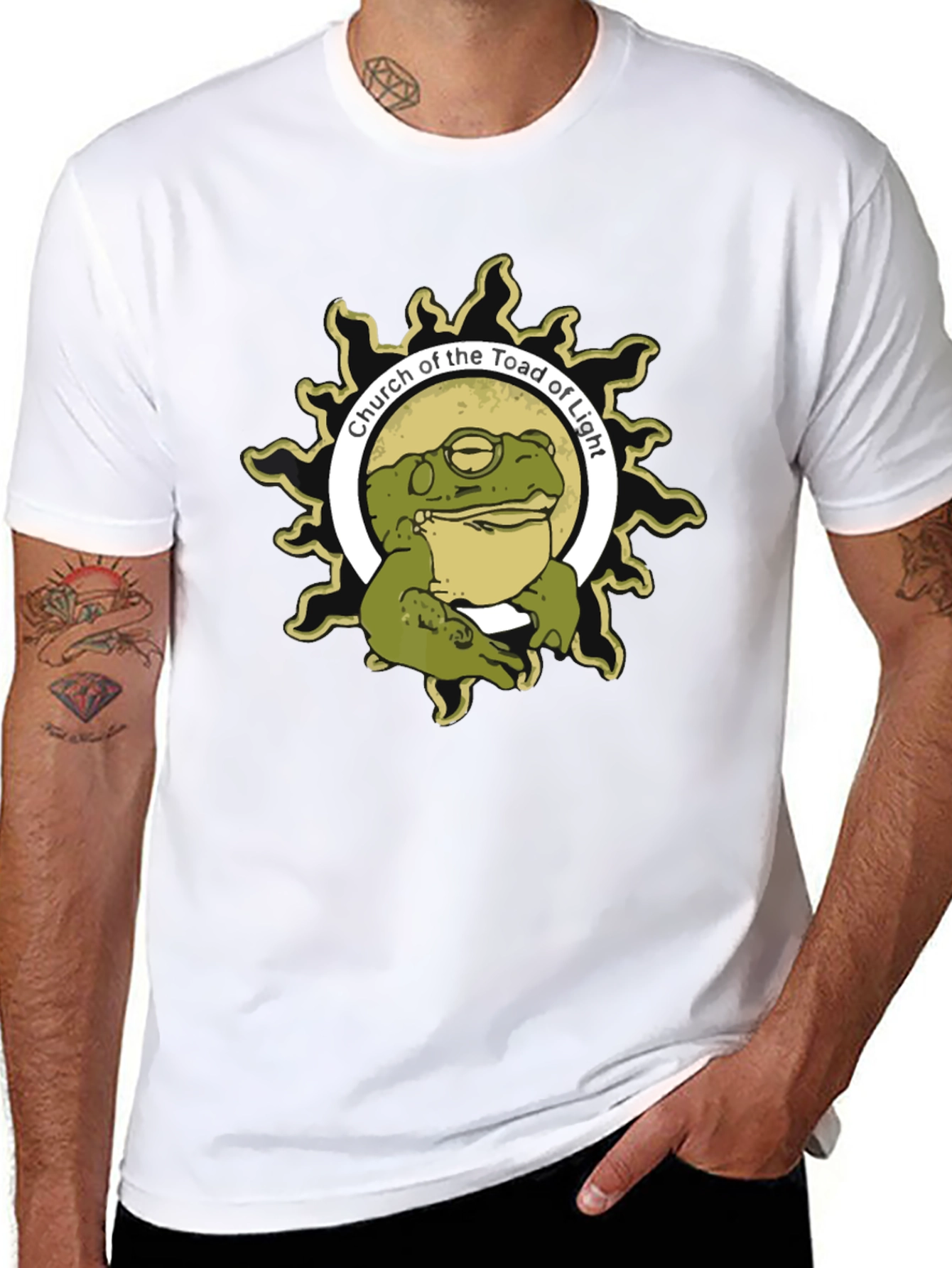 Church of the Toad of Light Graphic Tee