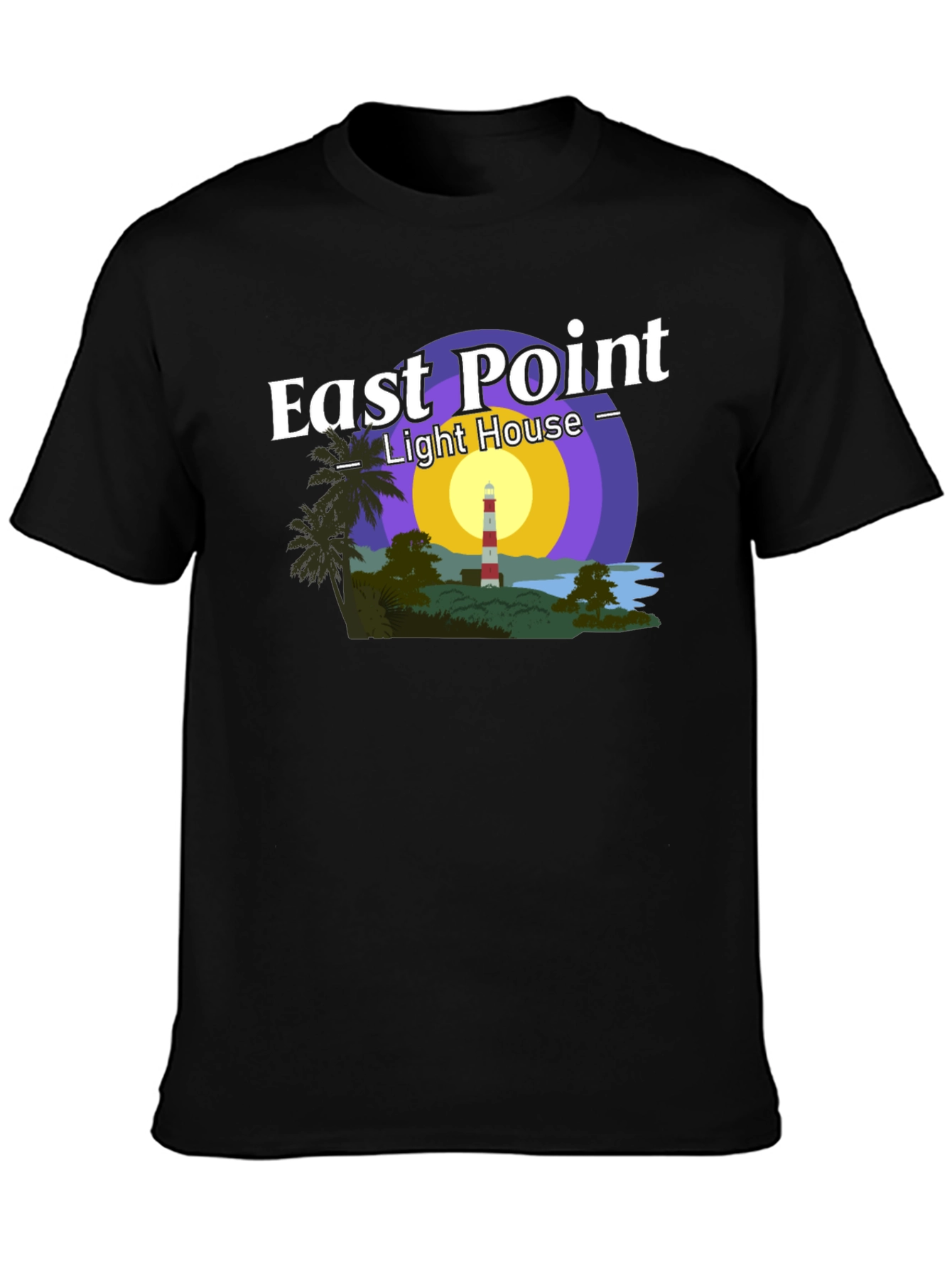 East Point Lighthouse Graphic Tee