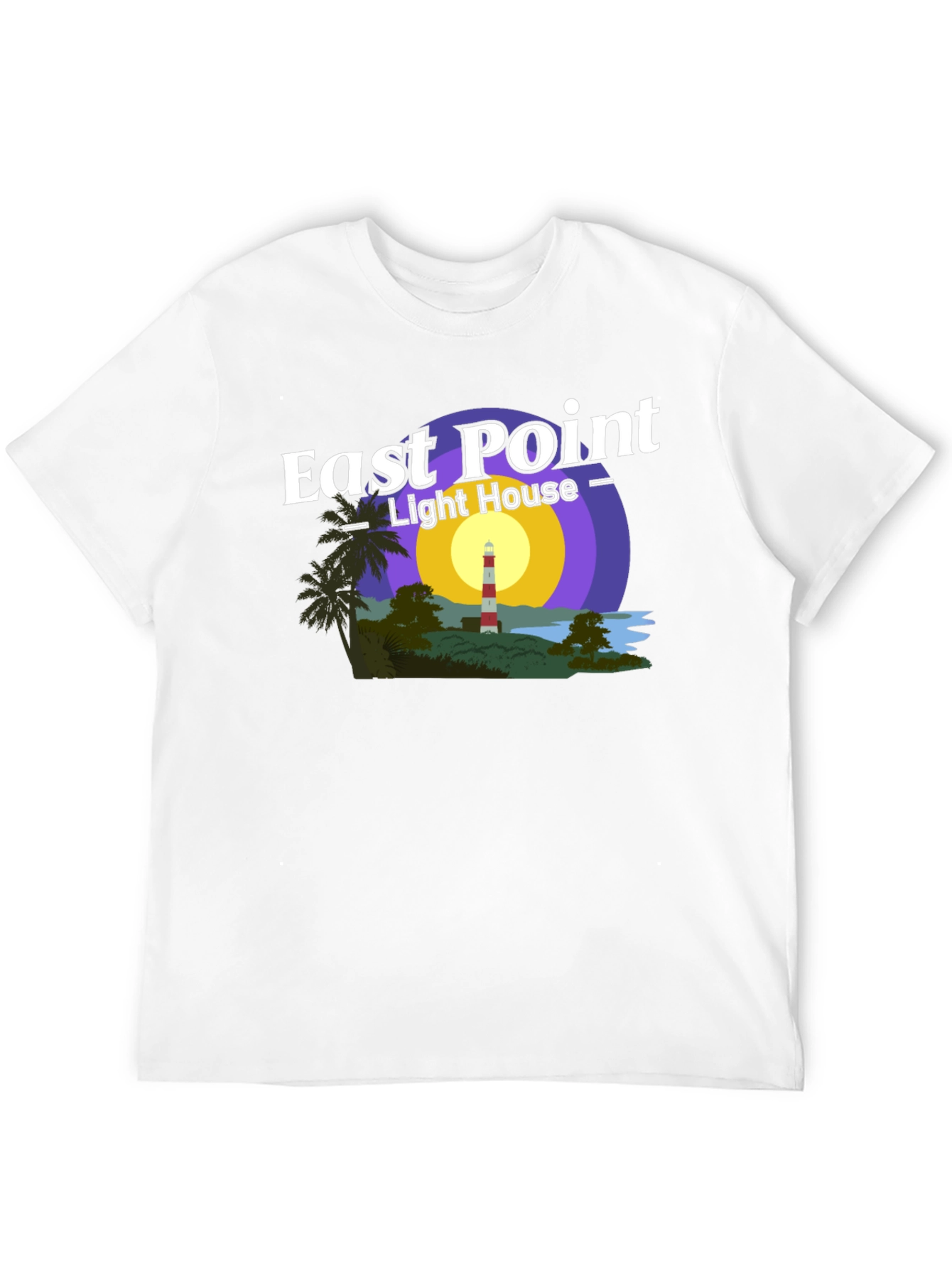 East Point Lighthouse Graphic Tee