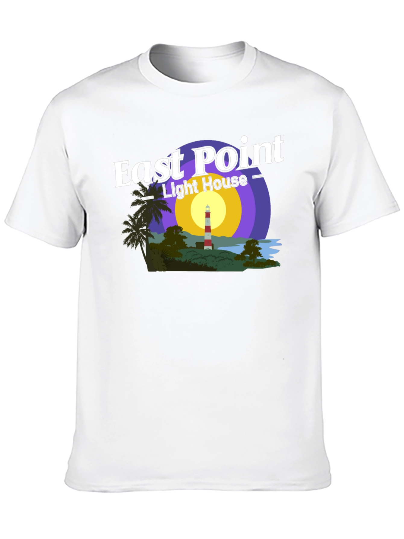 East Point Lighthouse Graphic Tee