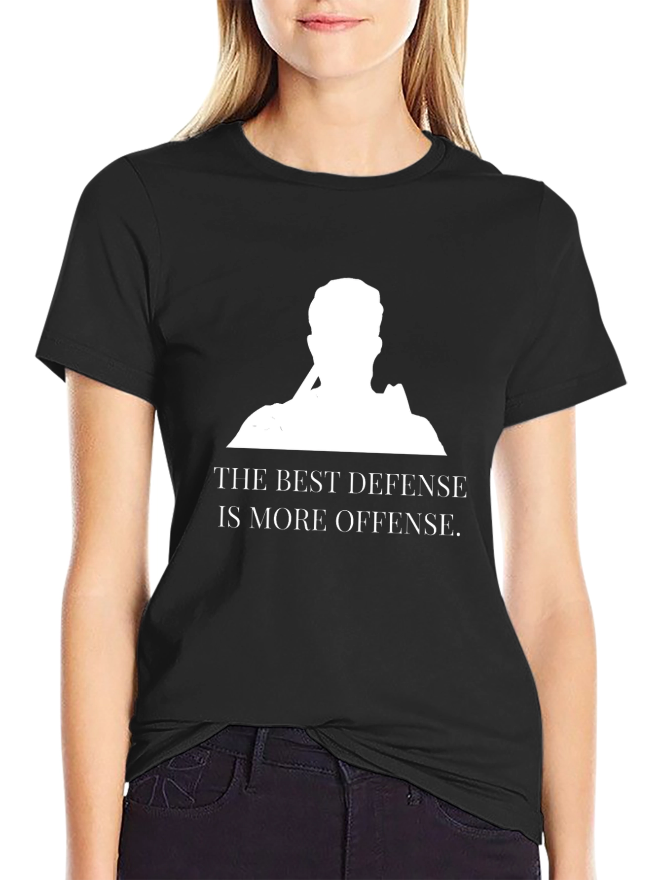 Offensive Defense Black T-Shirt