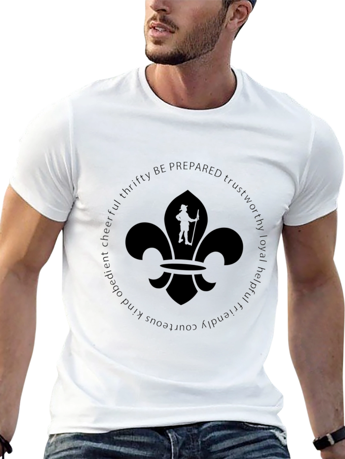 Scout Fleur-de-lis Graphic Tee