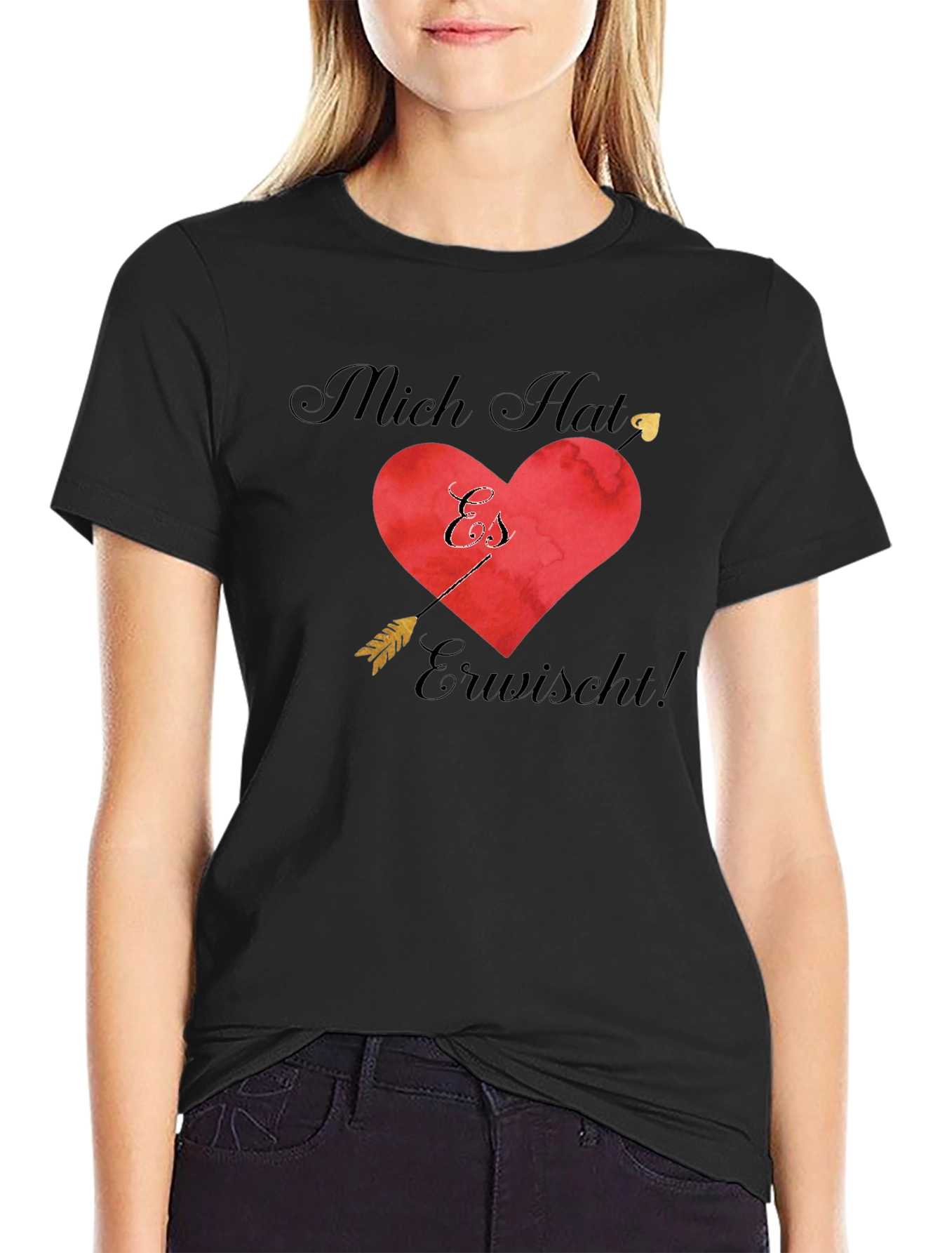 Romantic Mich Hat Es Erwischt! T-Shirt