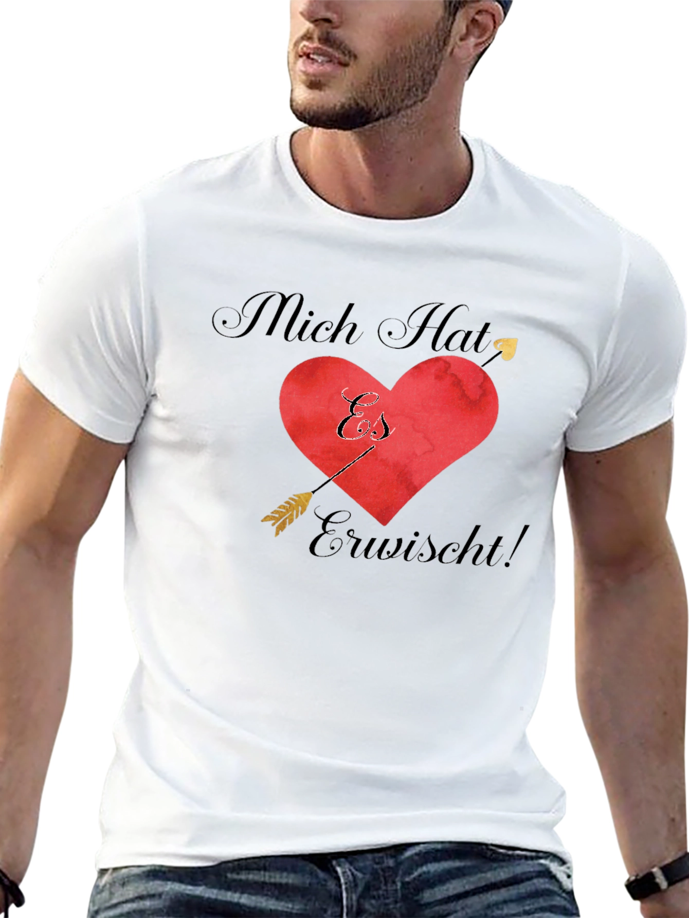 Romantic Mich Hat Es Erwischt! T-Shirt