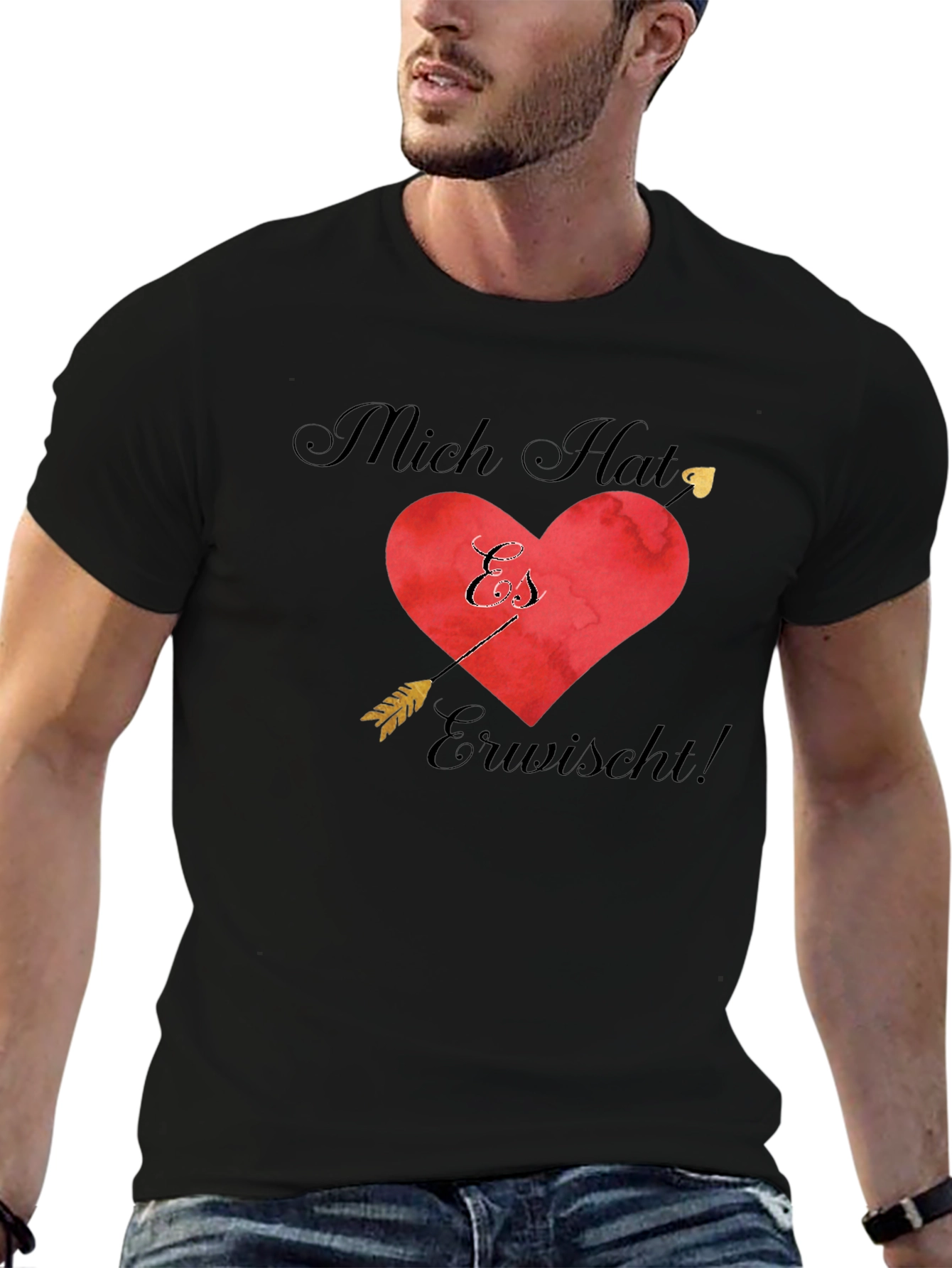 Romantic Mich Hat Es Erwischt! T-Shirt