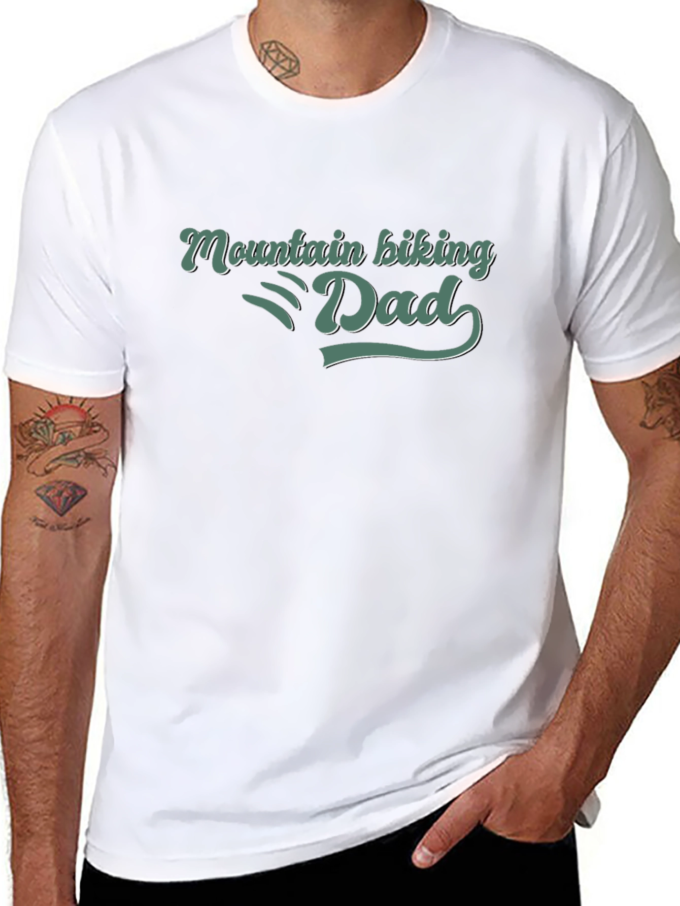 Mountain Biking Dad T-Shirt
