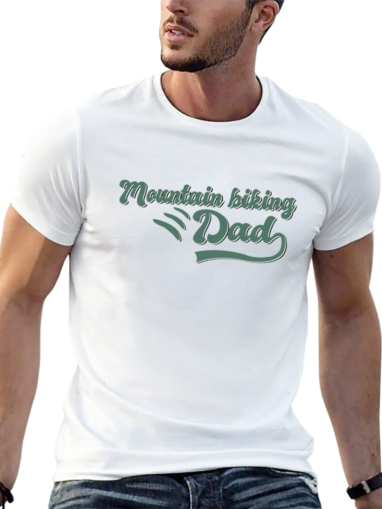 Mountain Biking Dad T-Shirt