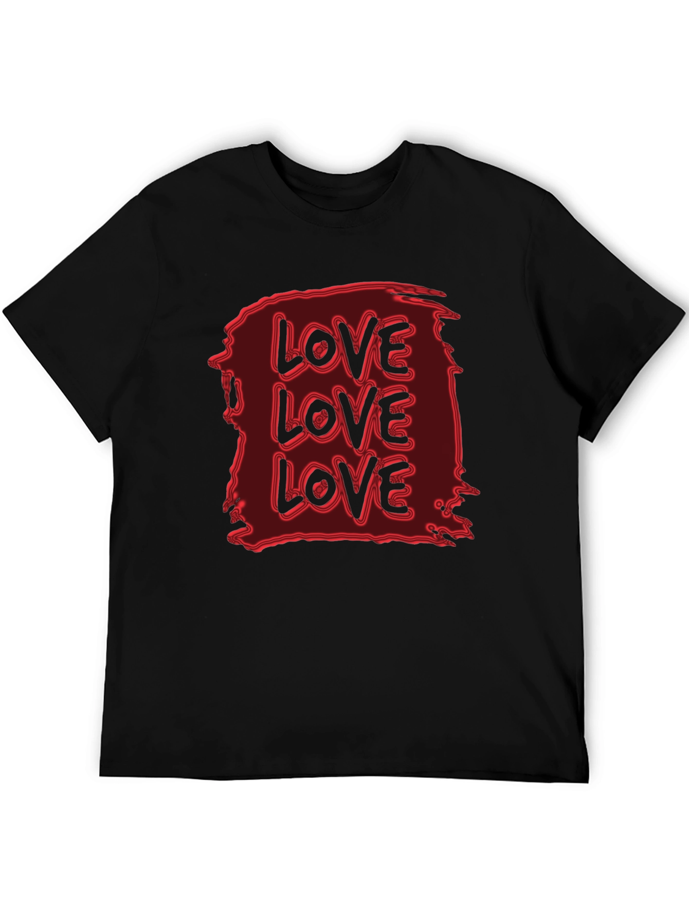Love Graphic Black T-Shirt