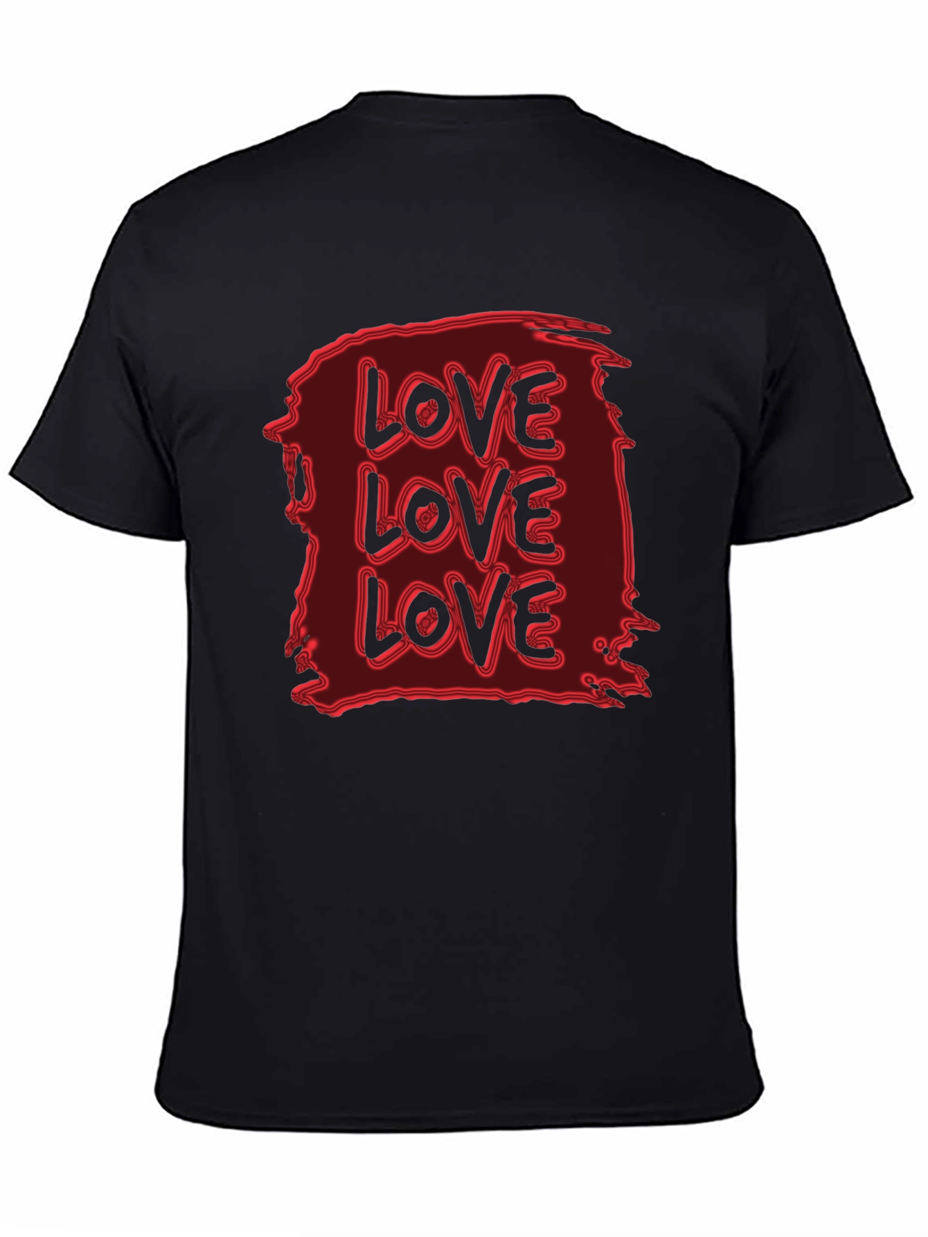 Love Graphic Black T-Shirt